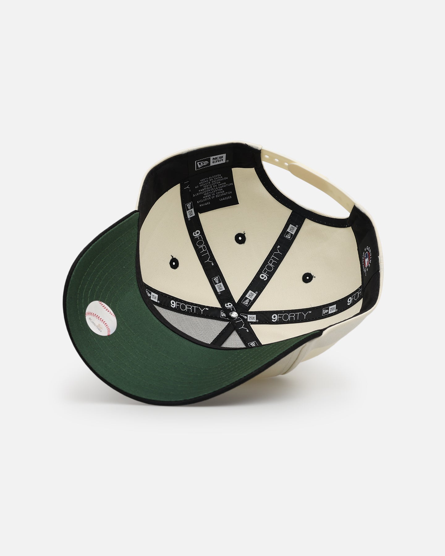 New Era Houston Astros 'Paisley Hit' 9FORTY A-Frame Snapback Chrome White/Black