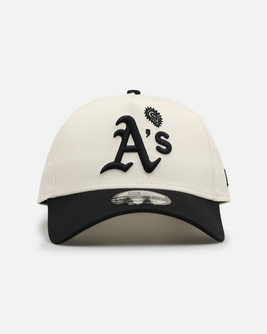New Era Oakland Athletics 'Paisley Hit' 9FORTY A-Frame Snapback Chrome White/Black