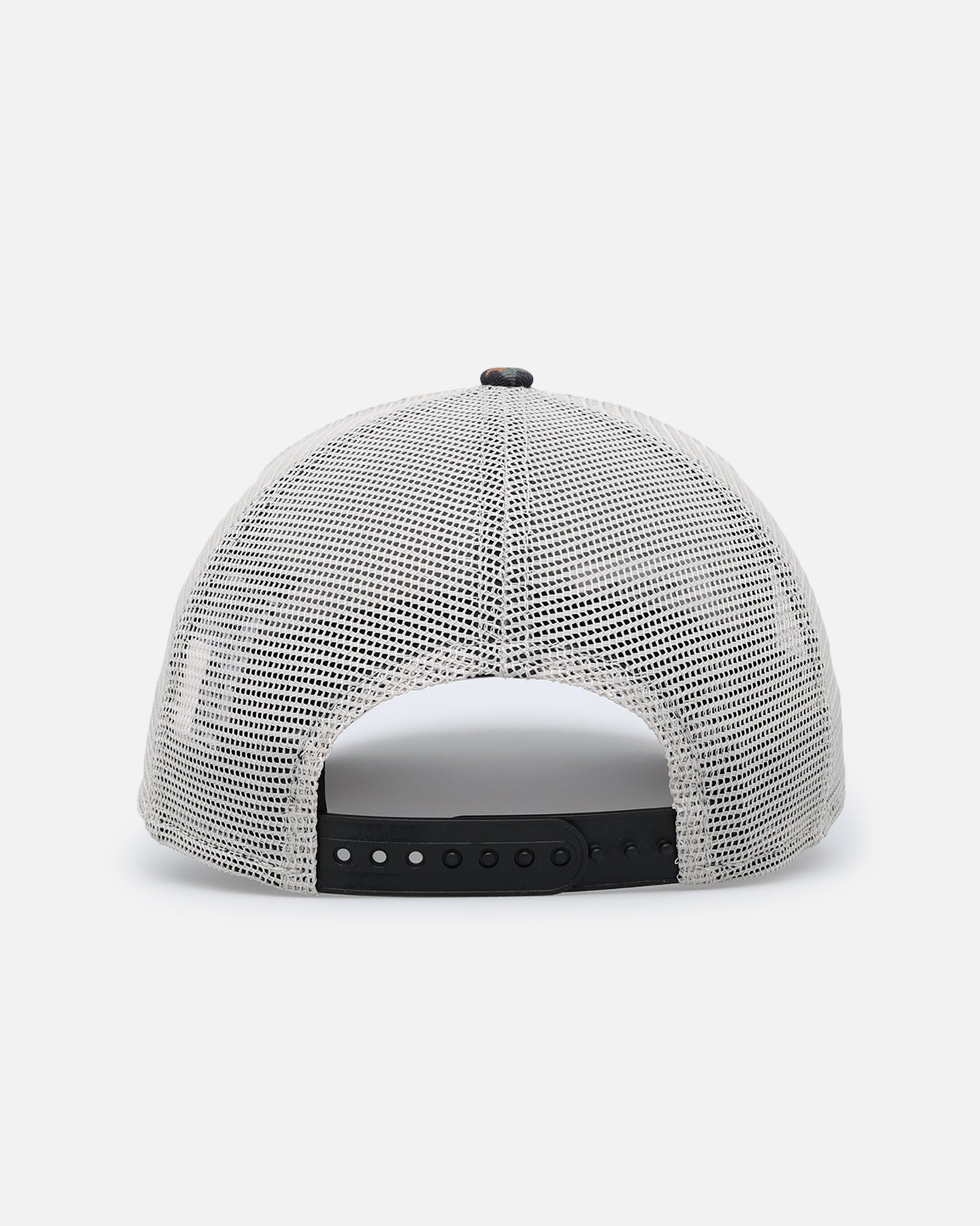 New Era New York Yankees "Camo Visor" 9FORTY A-Frame Trucker Snapback Stone/Olive