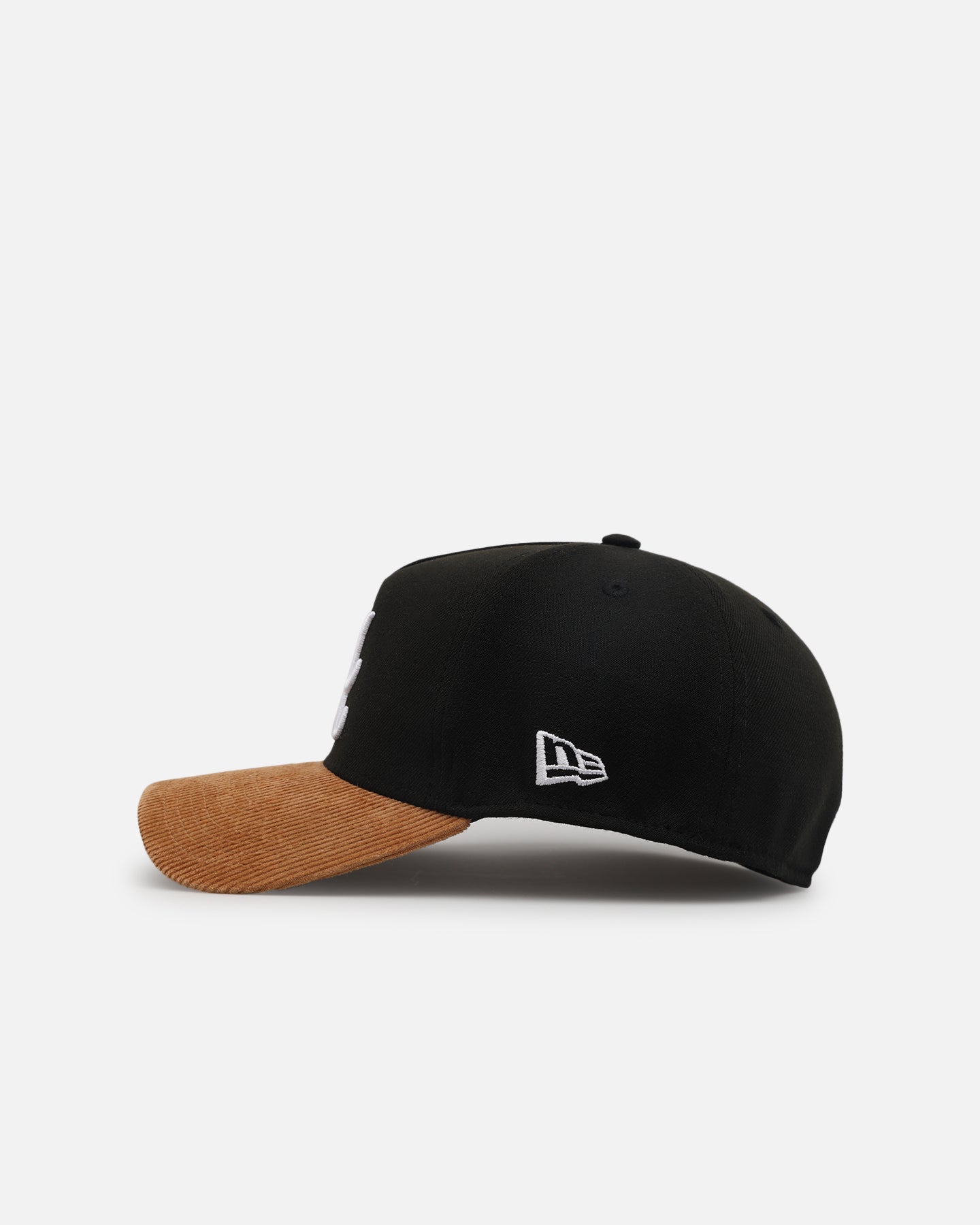 New Era Atlanta Braves 'Black Wheat' 39THIRTY A-Frame Stretch Fit Black/Wheat