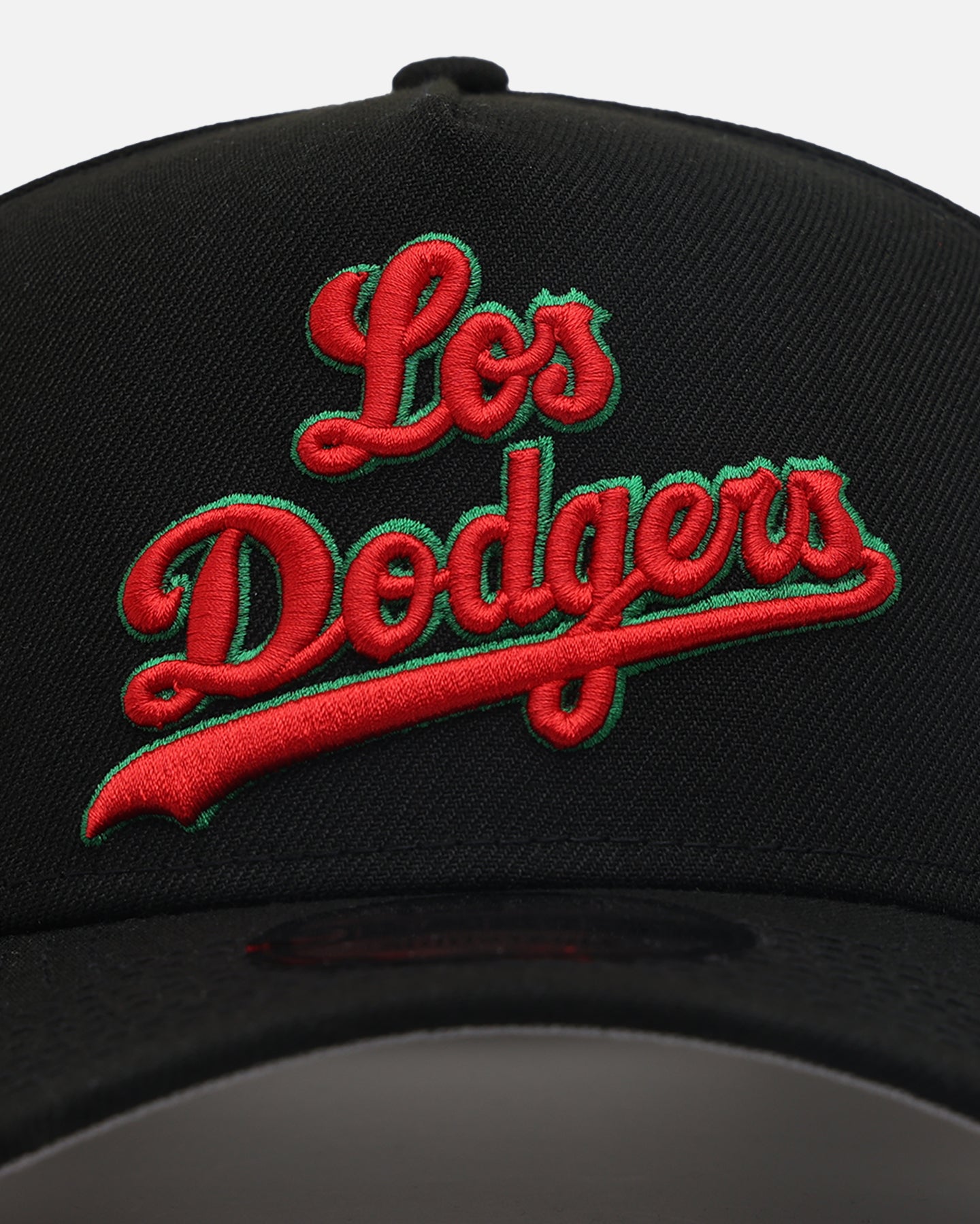 New Era Los Angeles Dodgers 'Sugar Skull Side Patch' 9FORTY A-Frame Snapback Black/Red/Green