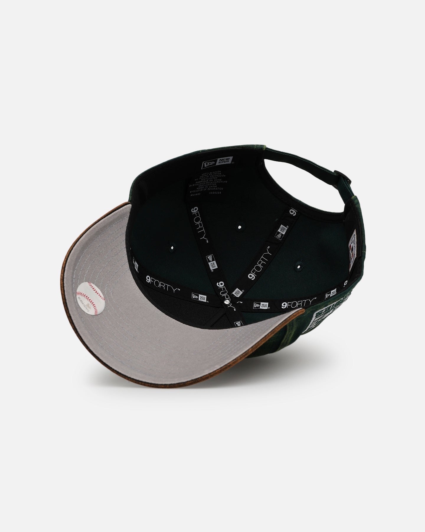 New Era Detroit Tigers 'Washed Green' 9FORTY A-Frame Strapback Green/Black