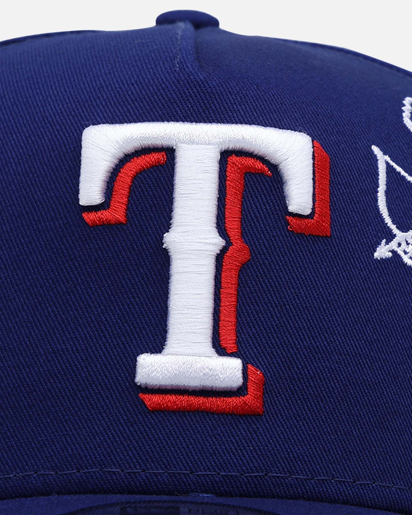 New Era Texas Rangers 'Cherub Official Team Color' 9FORTY A-Frame Snapback Blue