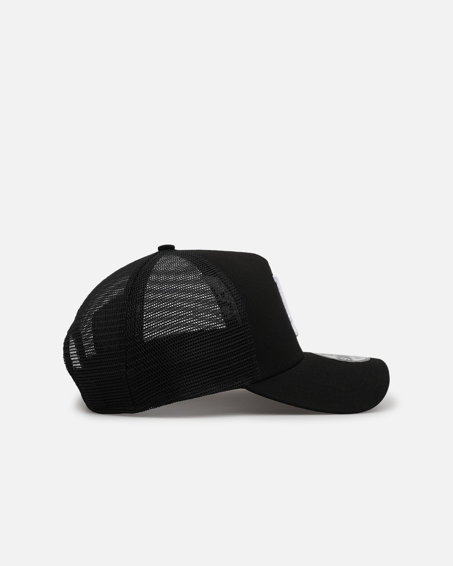 New Era Los Angeles Dodgers 'Cherub Trucker' 9FORTY A-Frame Trucker Snapback Black/White