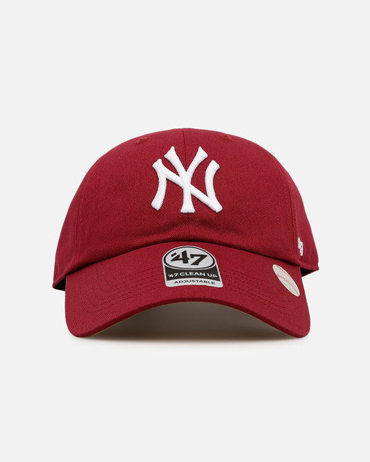47 Brand New York Yankees 'Yankees Color Wheel' Suede Undervisor 47 Clean Up Strapback Cardinal
