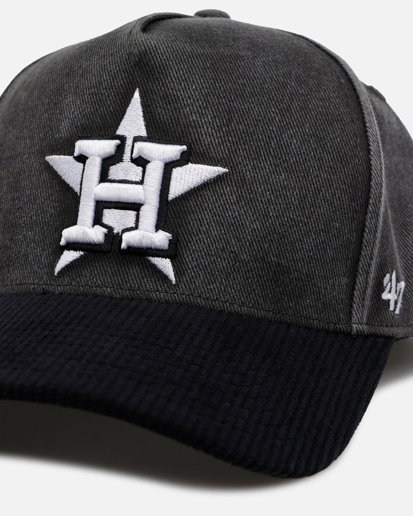 47 Brand Houston Astros 'Apollo Corduroy' Offside DT Snapback Black