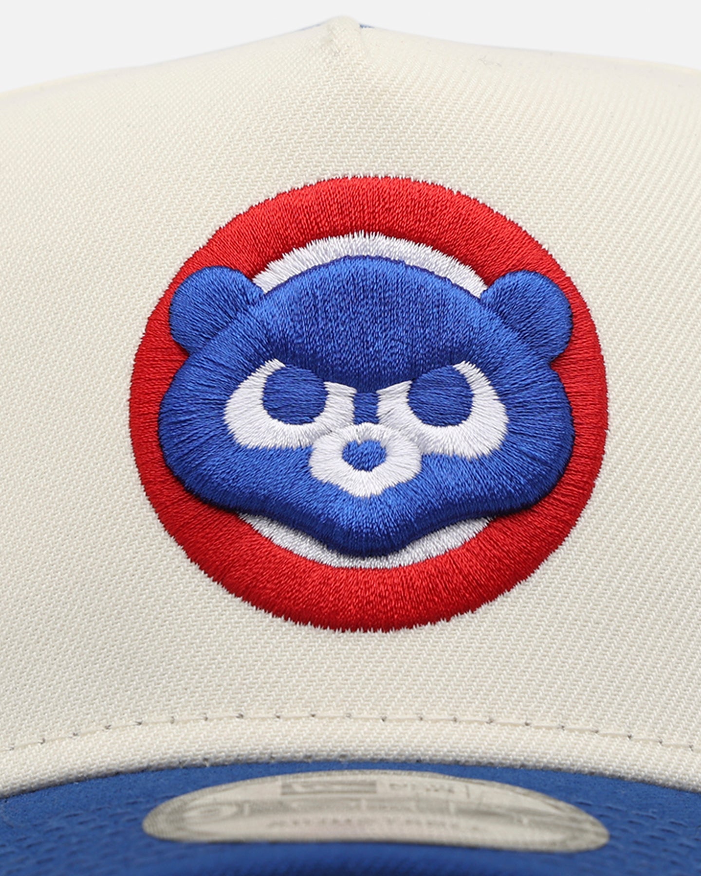 New Era Chicago Cubs 'Team Color Visor' 9FORTY A-Frame Snapback Chrome