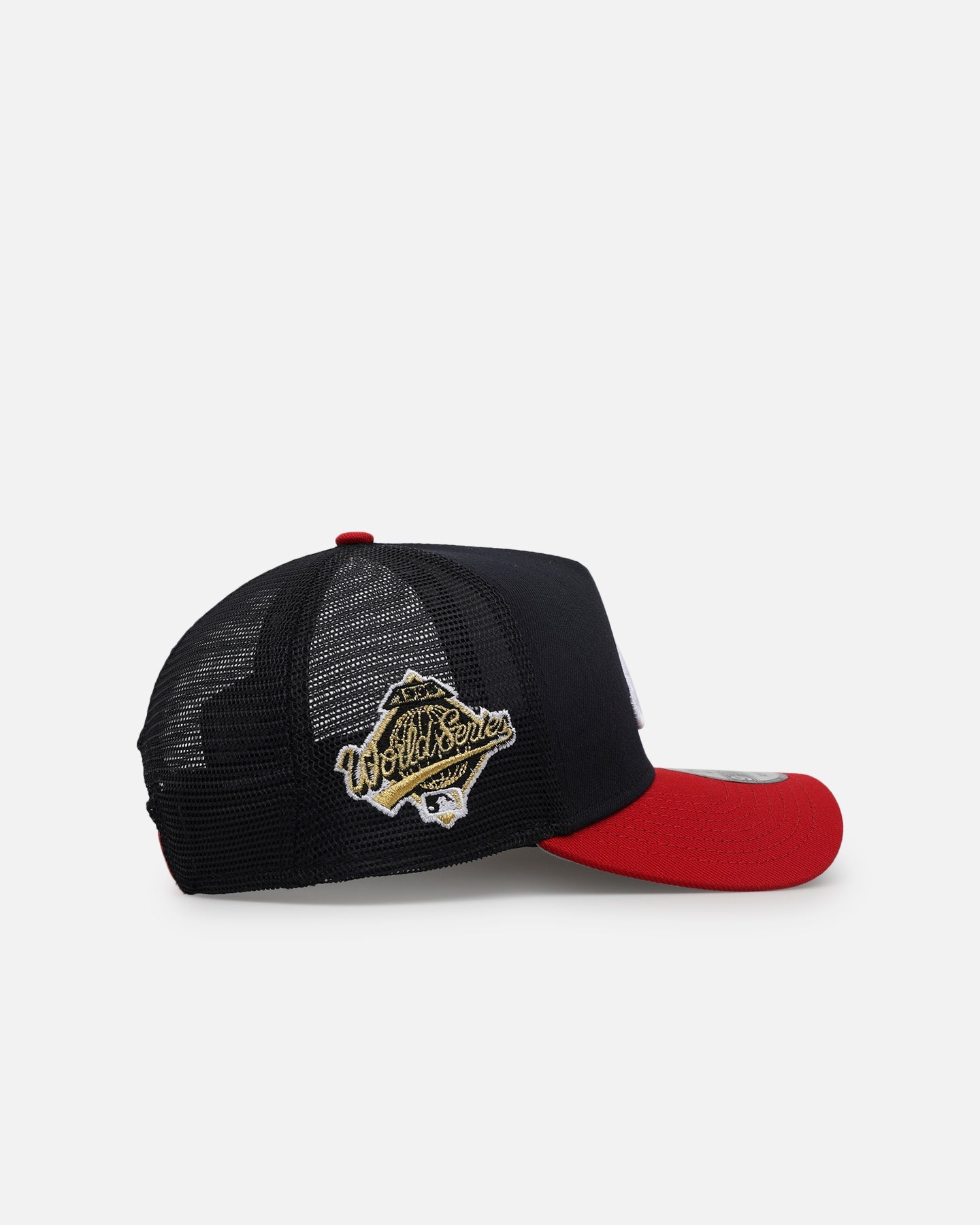 New Era Atlanta Braves 'Team Color' 9FORTY A-Frame Trucker Snapback OTC