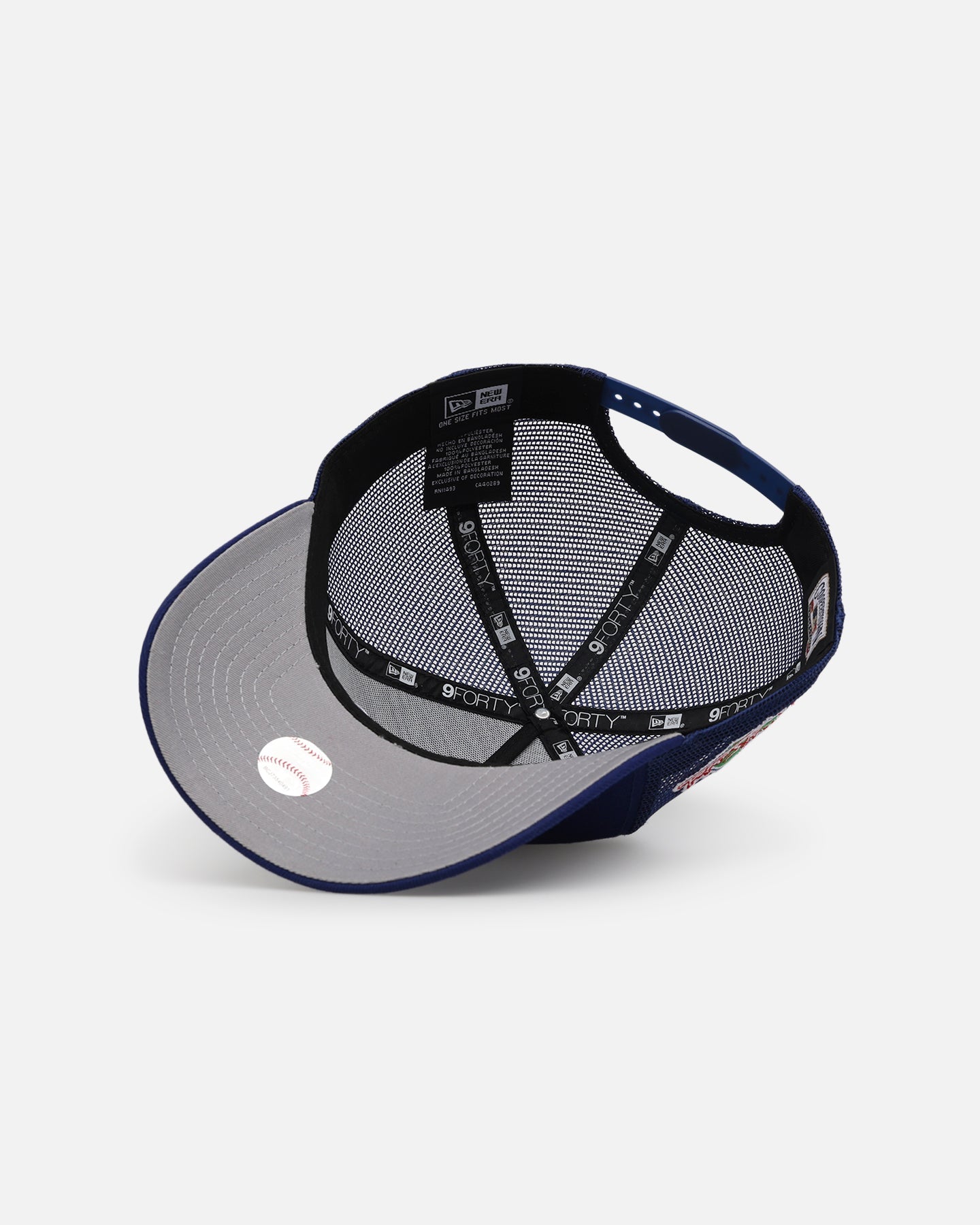 New Era Los Angeles Dodgers 'Team Color' 9FORTY A-Frame Trucker Snapback OTC