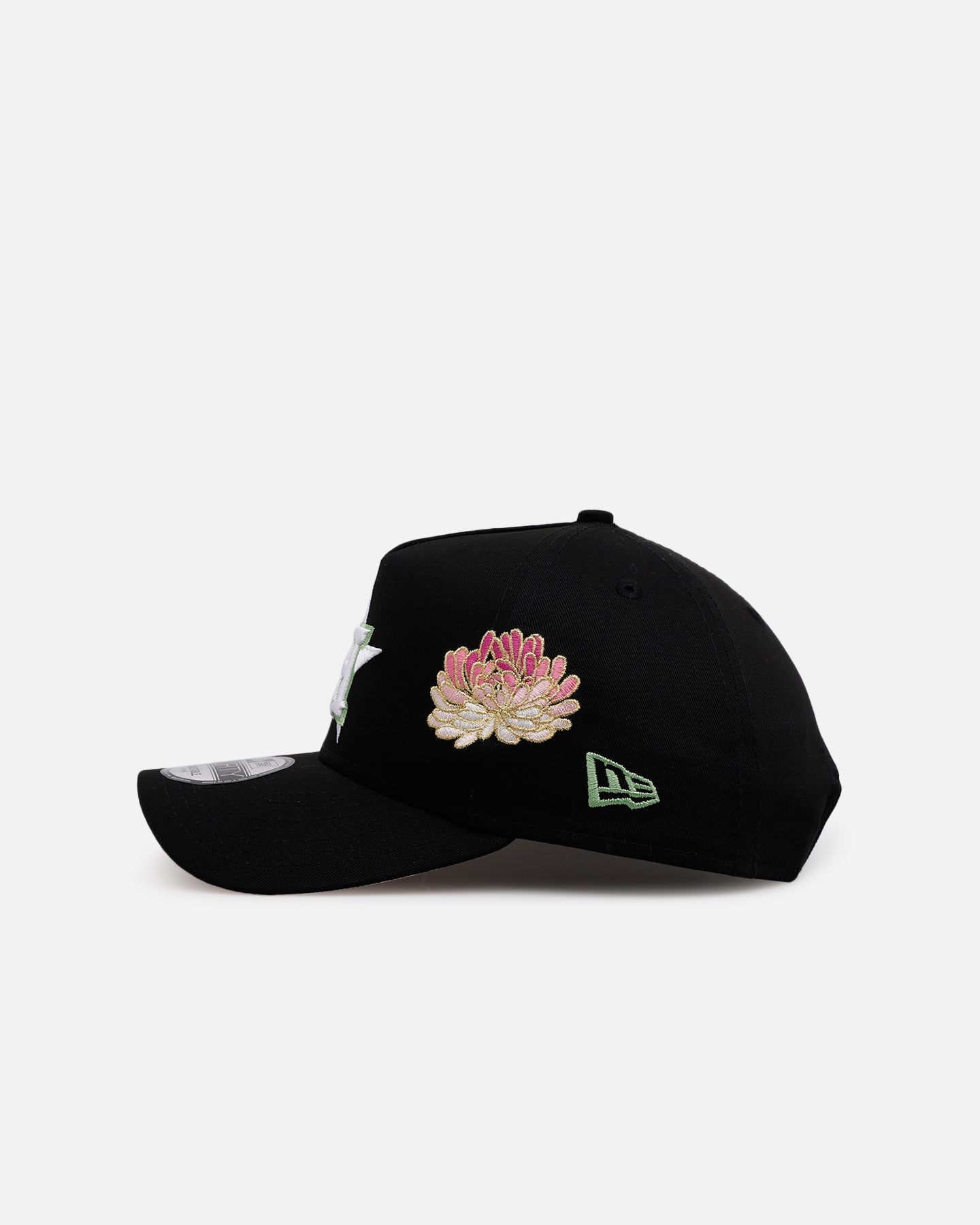 New Era Houston Astros 'Satin Flower' 9FORTY A-Frame Snapback Black/Pink