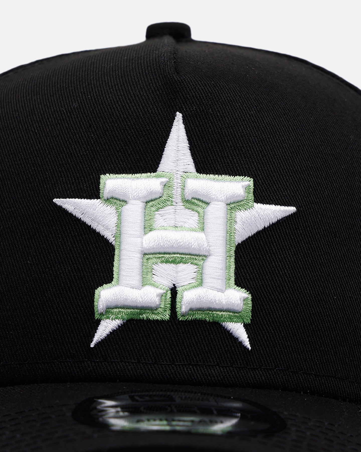 New Era Houston Astros 'Satin Flower' 9FORTY A-Frame Snapback Black/Pink
