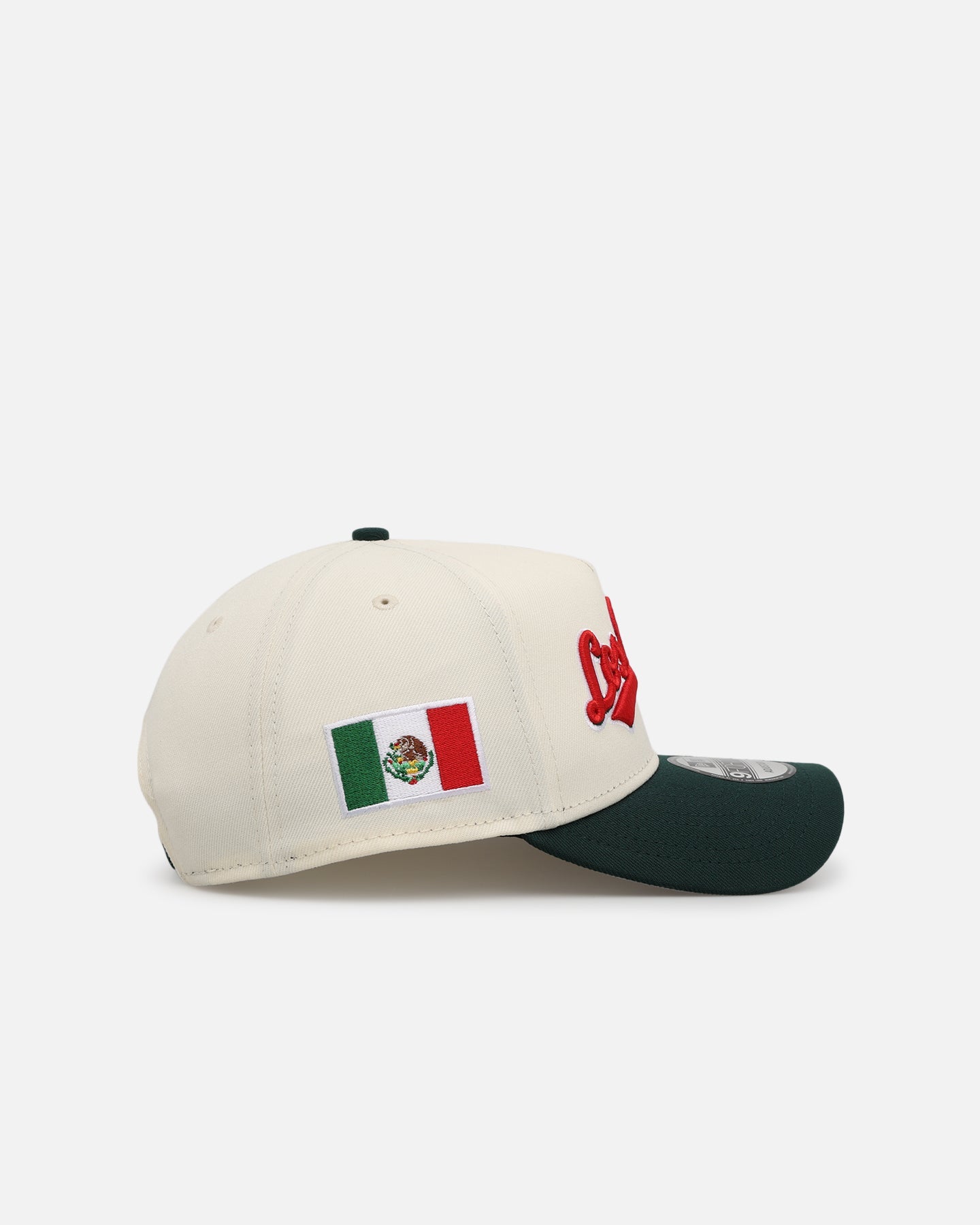 New Era Cincinnati Reds 'Mexican Independence Day' 9FORTY A-Frame Snapback Chrome/Dark Green