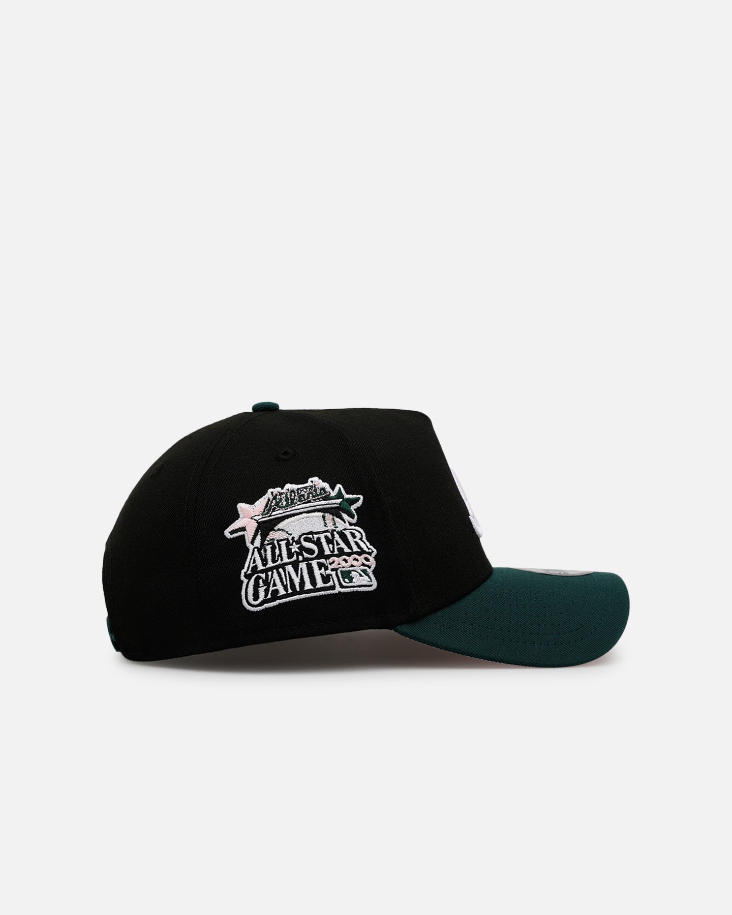 New Era Atlanta Braves 'Black Dark Green' 9FORTY A-Frame Snapback Black/Dark Green