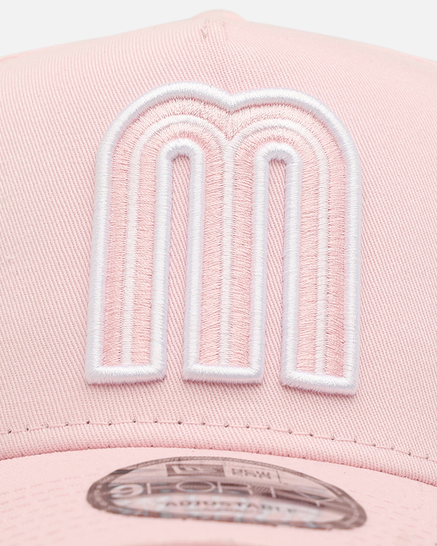 New Era Mexico National Baseball Team 'Mexico Polychromatic' 9FORTY A-Frame Snapback Pink