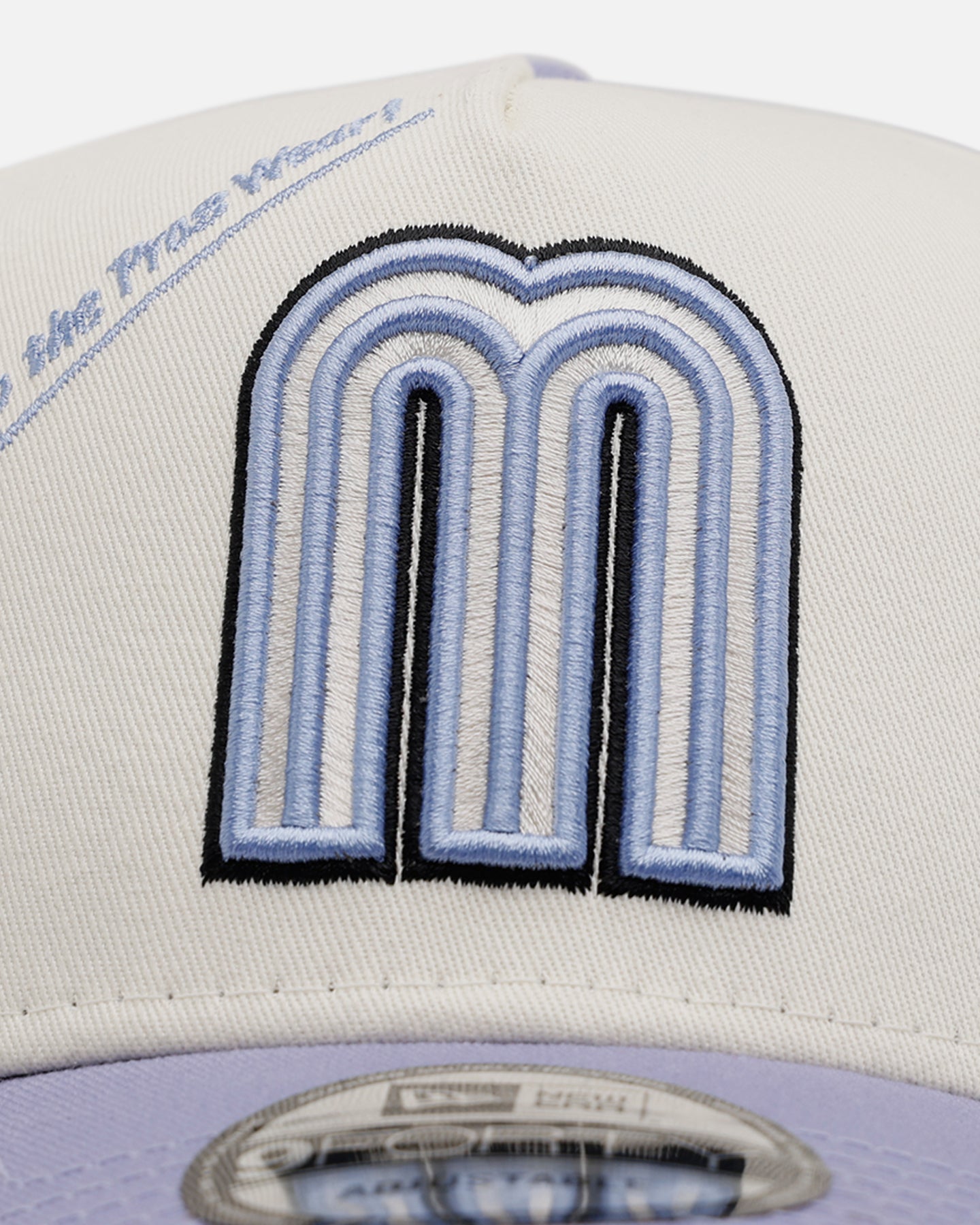 New Era Mexico National Baseball Team 'Mexico Spring Delivery' 9FORTY A-Frame Snapback Purple