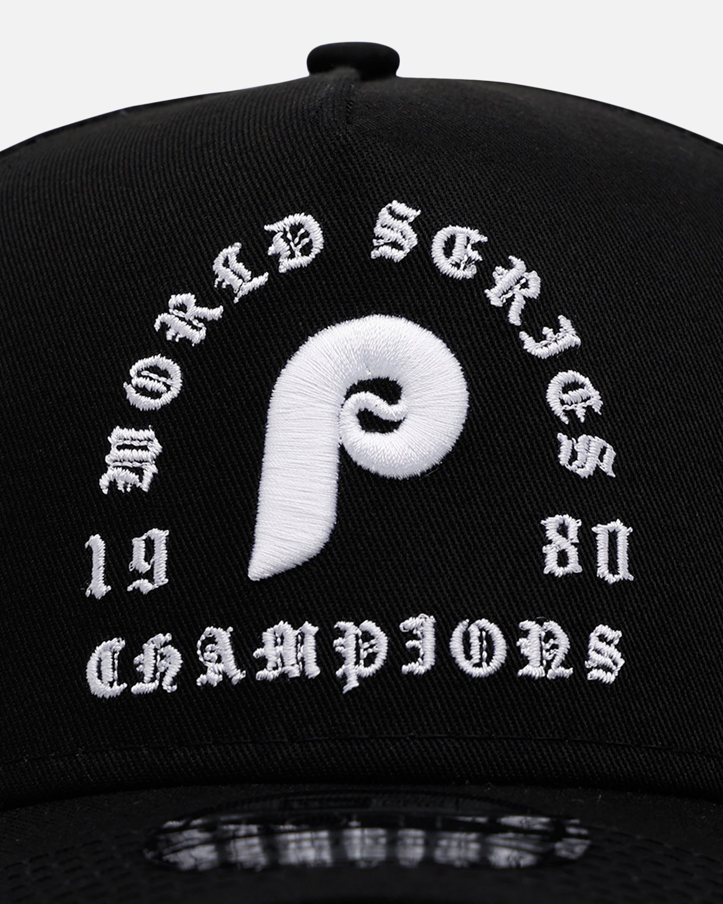 New Era Philadelphia Phillies 'Gothic Arch 2.0' 9FORTY A-Frame Snapback Black/White