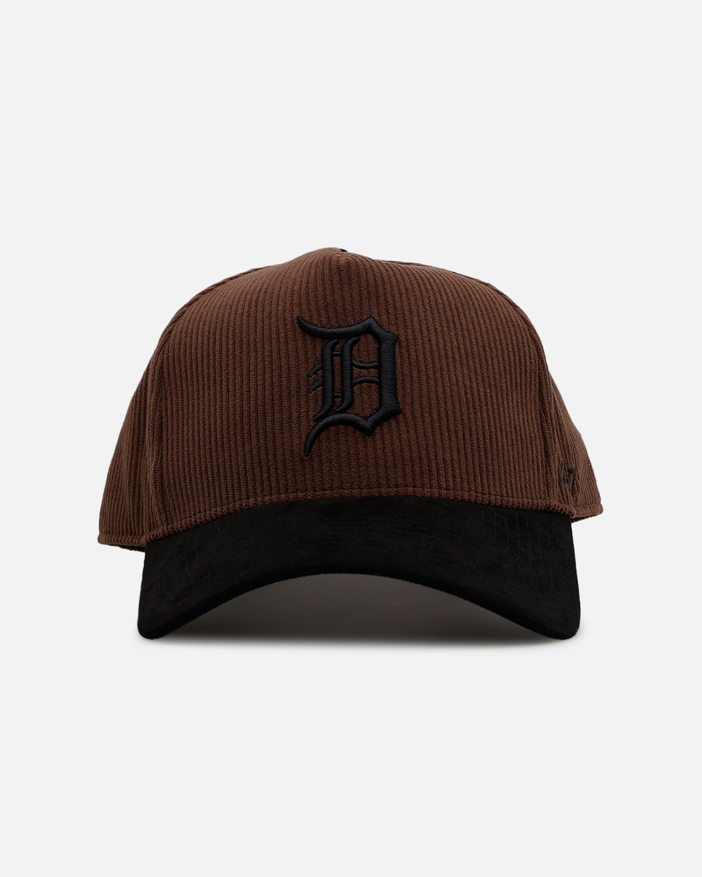 47 Brand Detroit Tigers 'Barren' Offside DT Corduroy Snapback Brown/Black