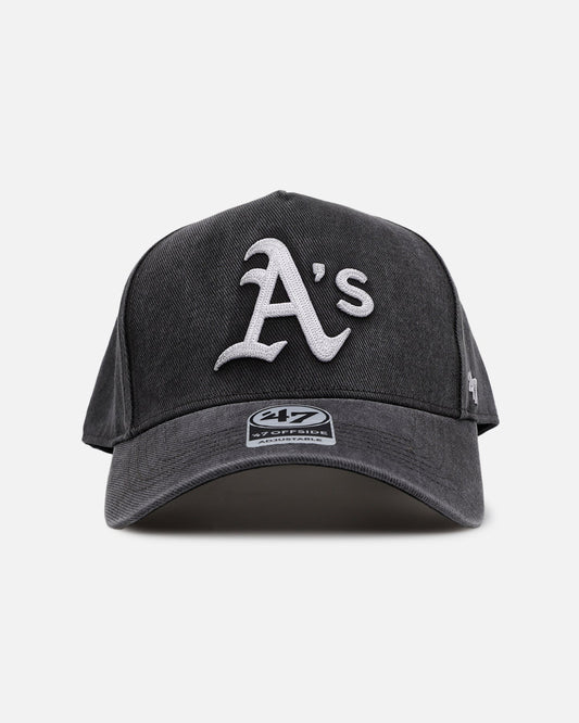 47 Brand Oakland Athletics 'Washed Black' Offside DT Snapback Washed Black
