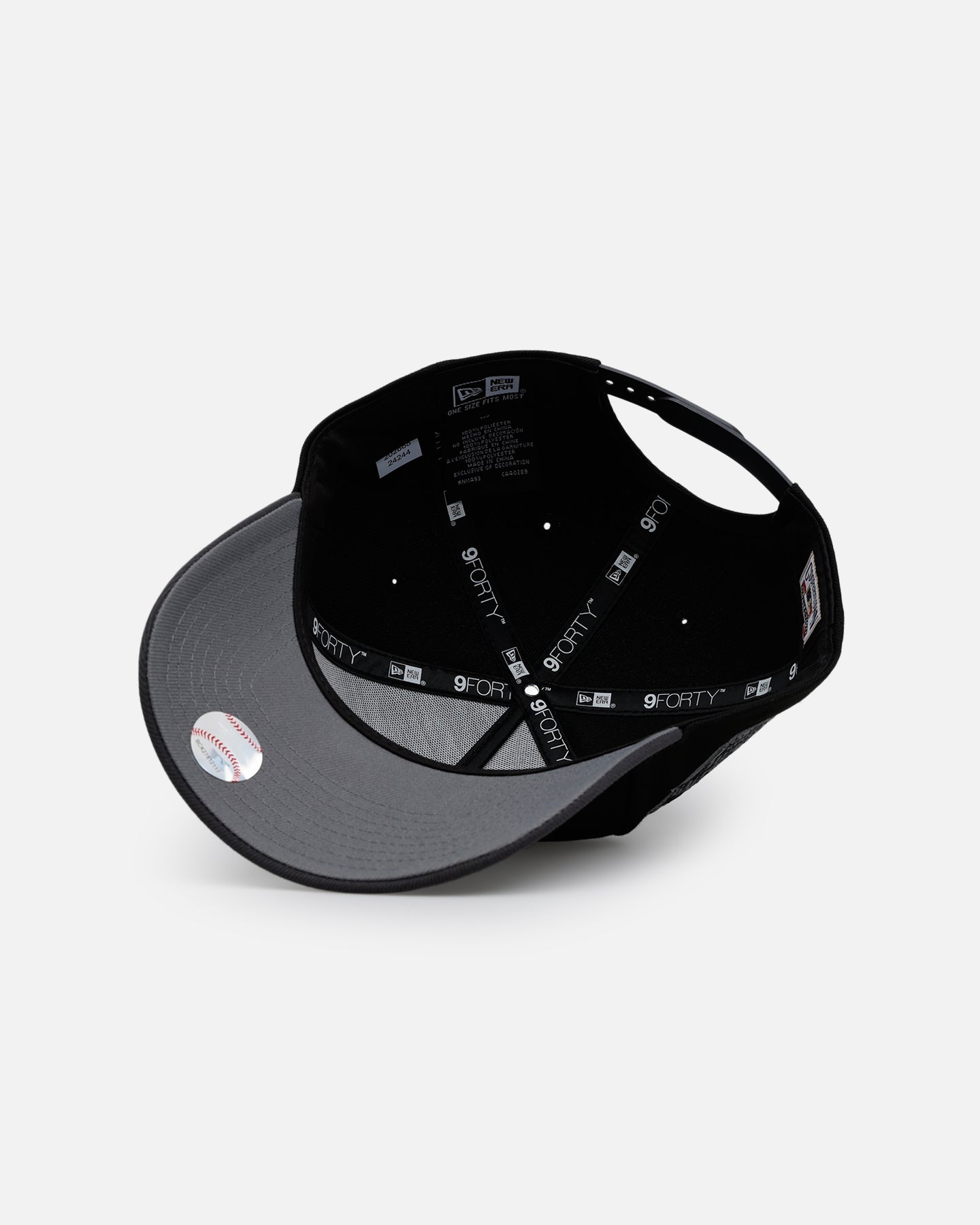 New Era Detroit Tigers 'Stealth' 9FORTY A-Frame Snapback Black/Charcoal