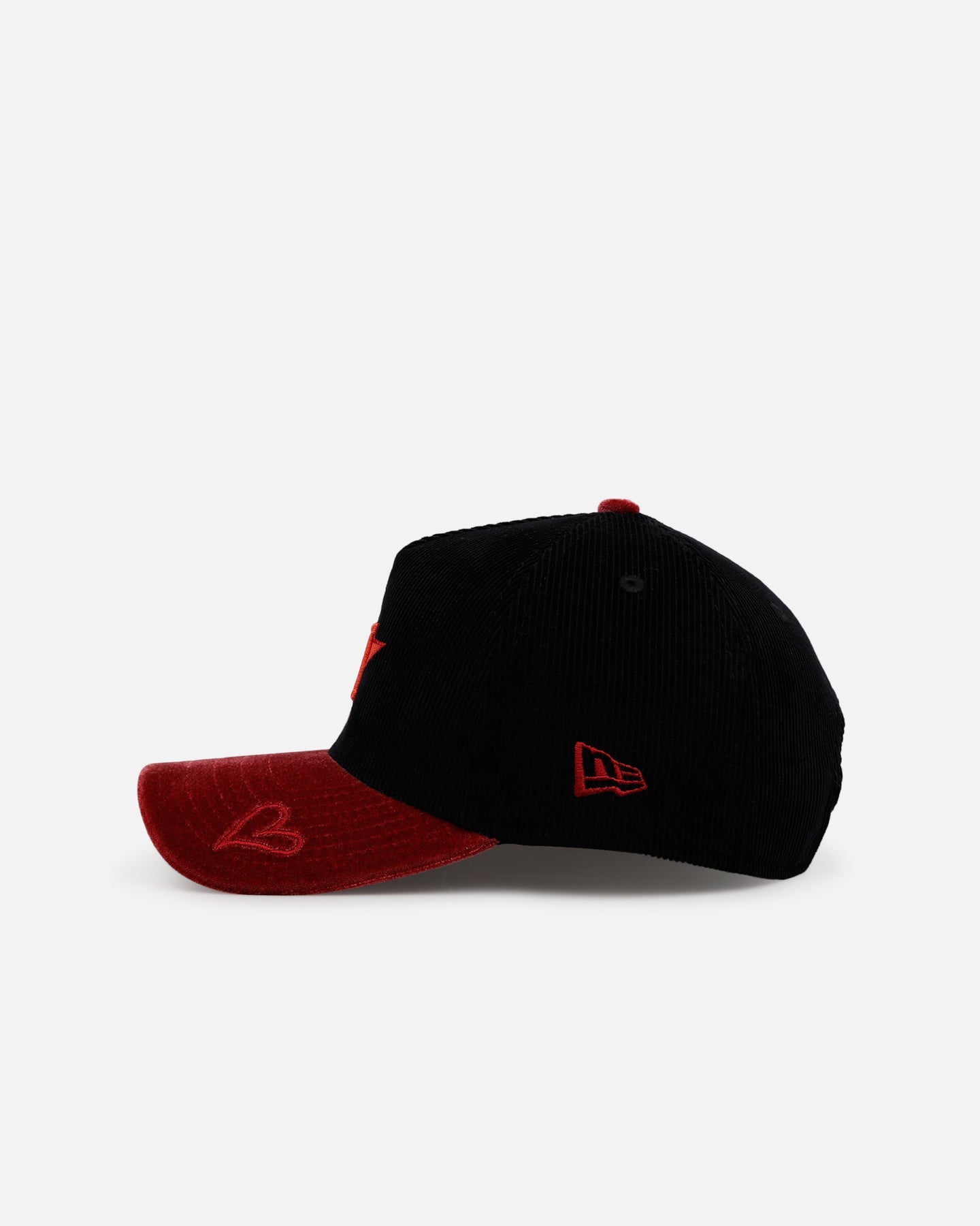 New Era Houston Astros 'Velvet Cord Certified Lover' 9FORTY A-Frame Premium Corduroy Snapback Black