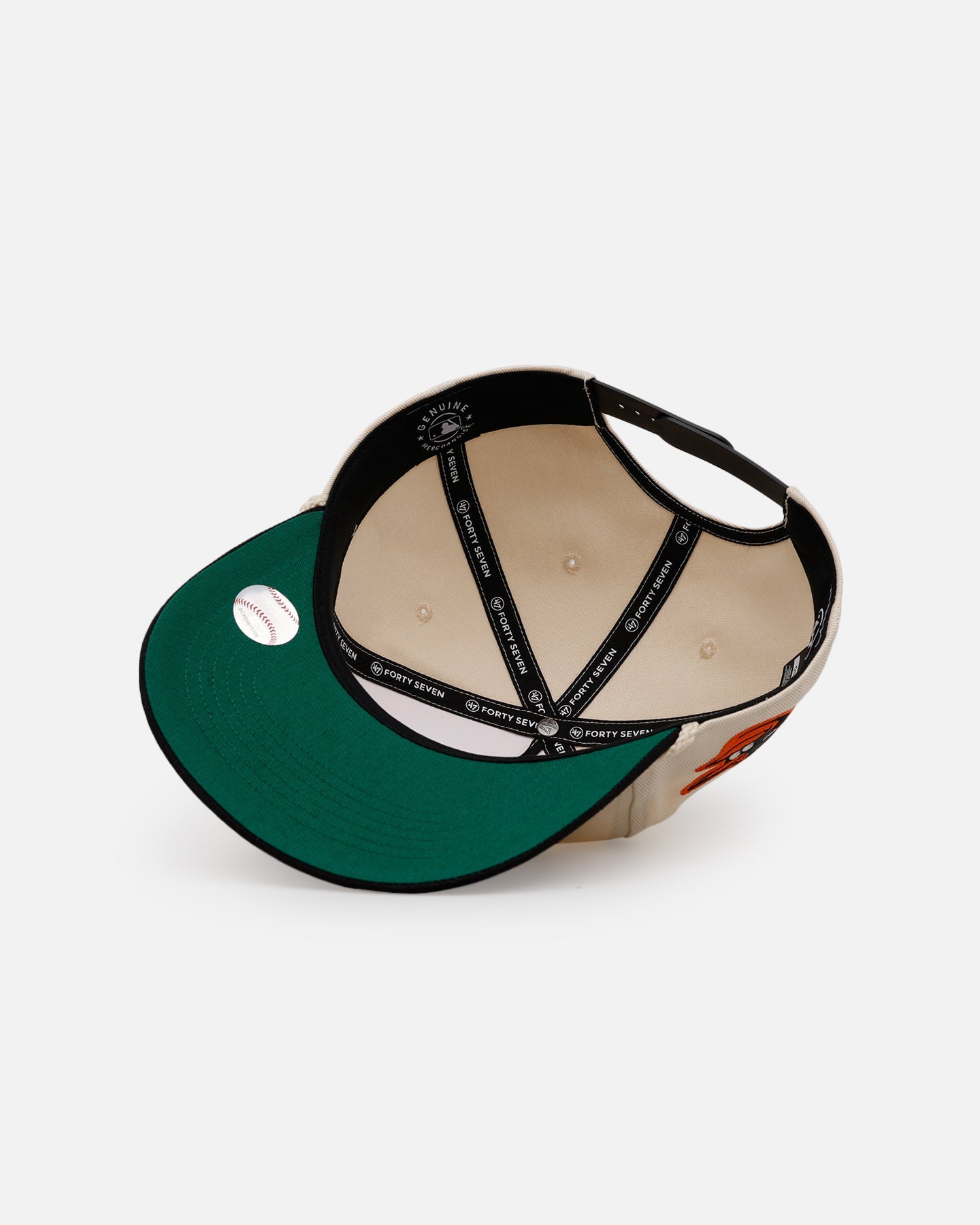 47 Brand Baltimore Orioles 'MLB Opening Day' Script Hitch Snapback Natural