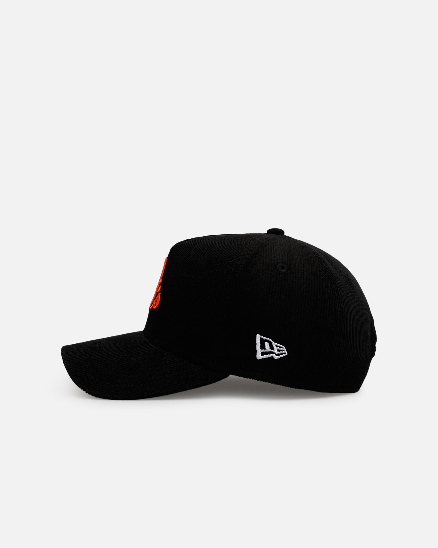 New Era Baltimore Orioles 'Black Cord' 9FORTY A-Frame Corduroy Snapback Black