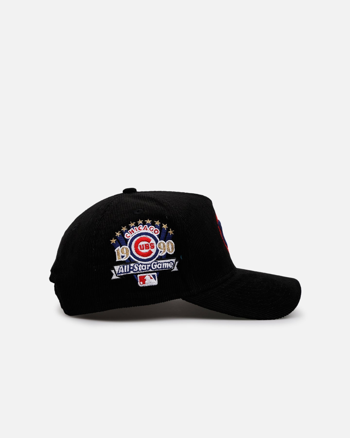 New Era Chicago Cubs 'Black Cord' 9FORTY A-Frame Corduroy Snapback Black