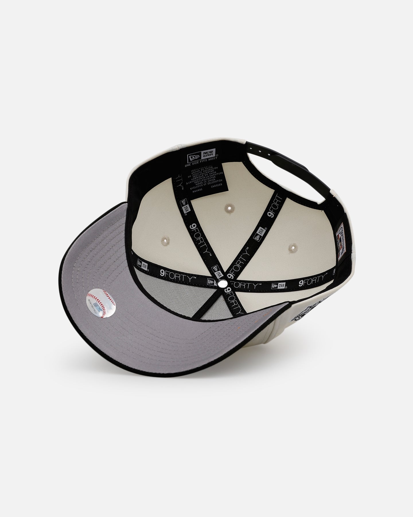 New Era Los Angeles Angels 'Chrome Black' 9FORTY A-Frame Snapback Chrome/Black