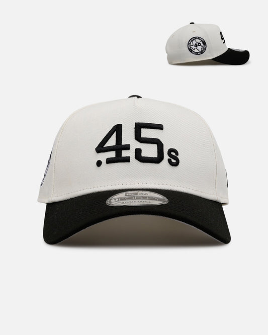 New Era Houston Astros 'Chrome Black' 9FORTY A-Frame Snapback Chrome/Black