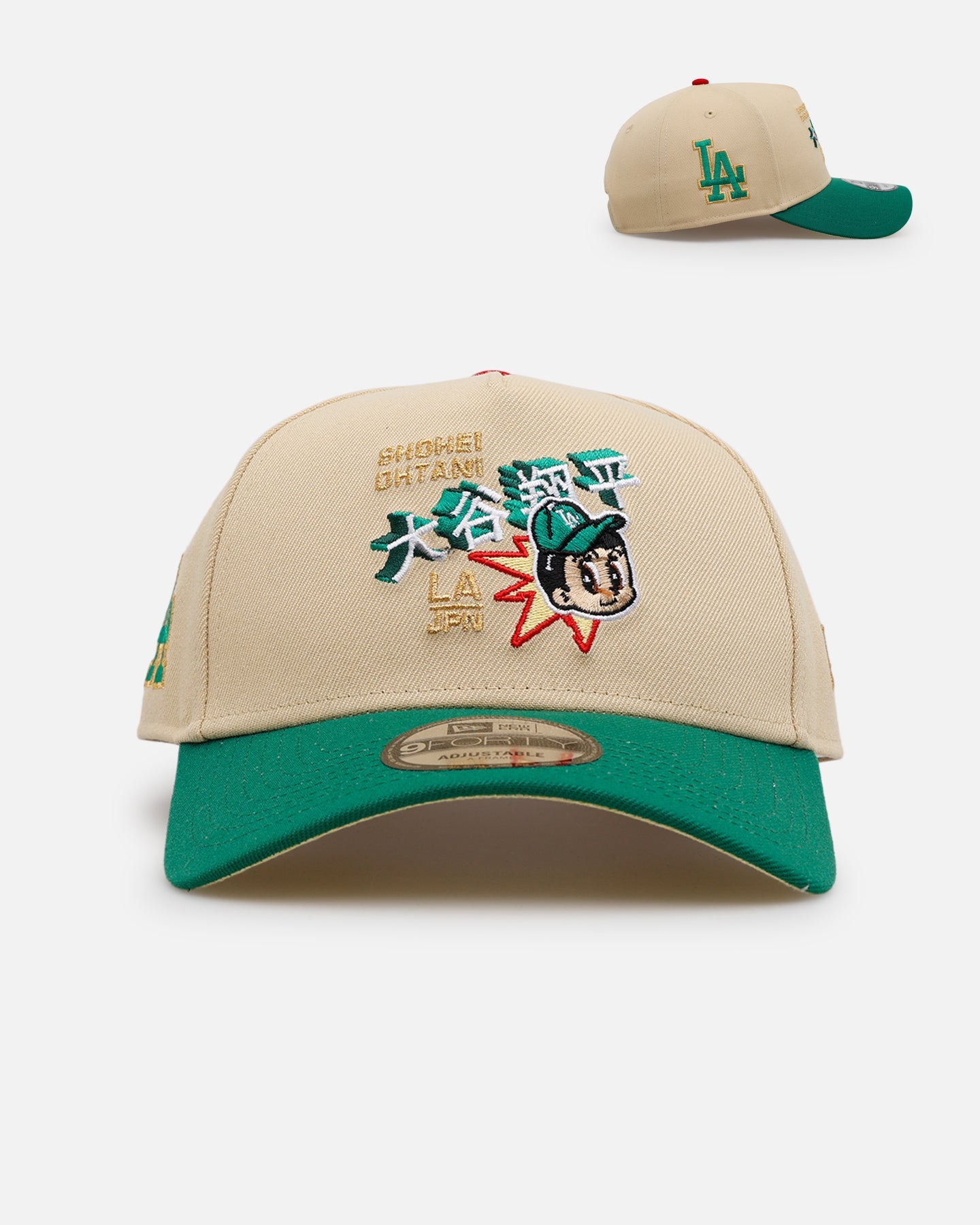 New Era Los Angeles Dodgers 'Shohei' 9FORTY A-Frame Snapback Vegas Gold
