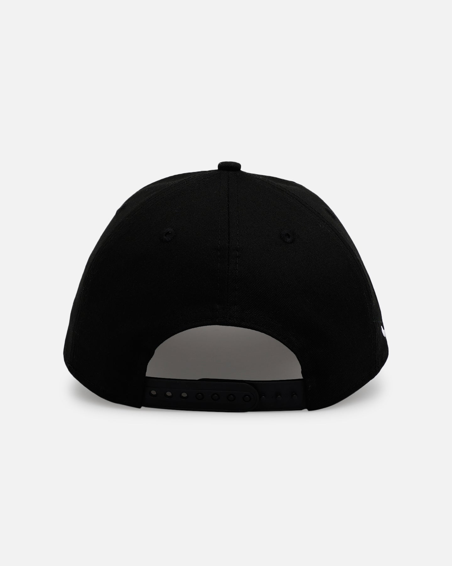 New Era Atlanta Braves 'Oversized Gothic Script Crown' 9FORTY A-Frame Snapback Black/White
