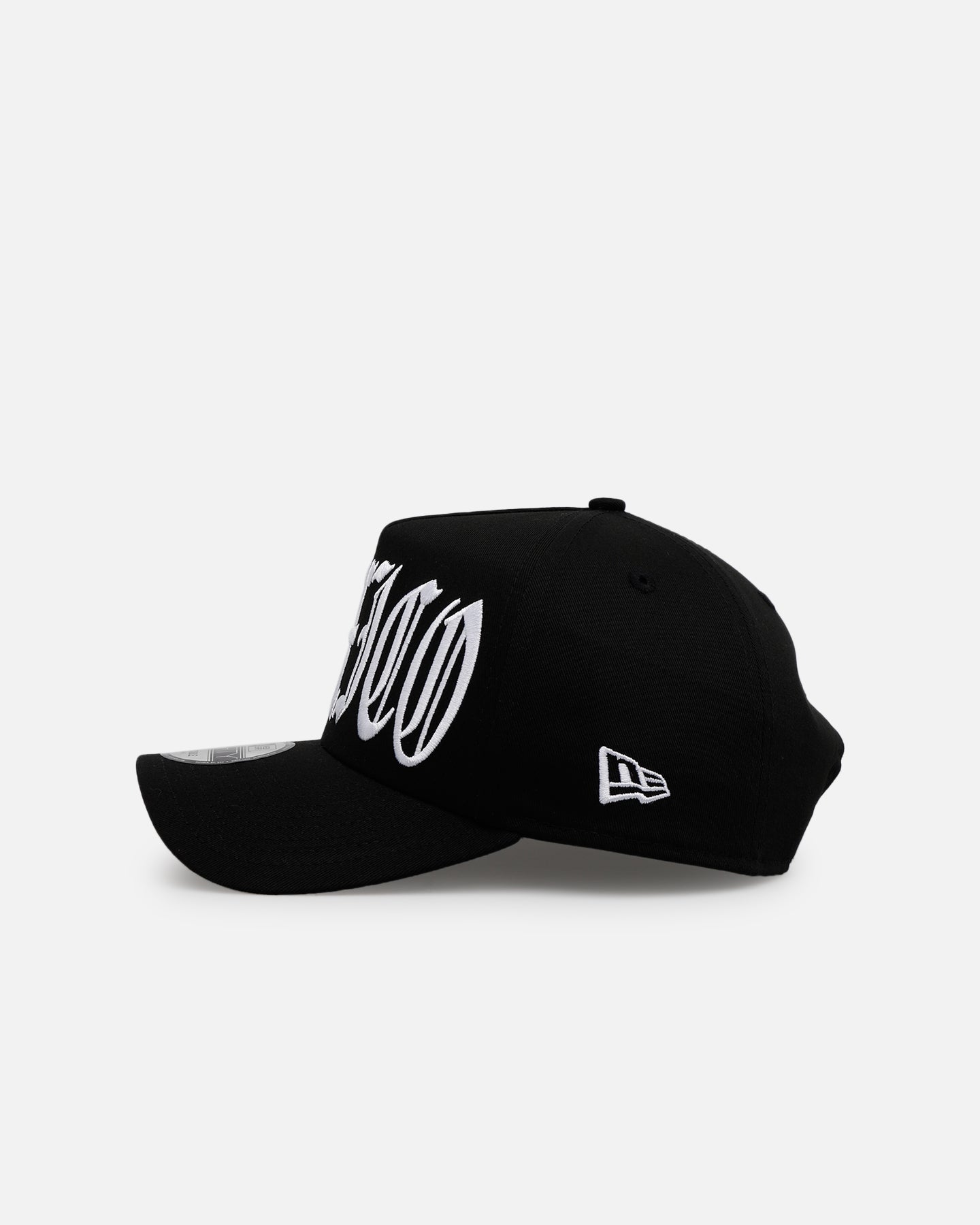 New Era Mexico National Baseball Team 'Oversized Gothic Script Crown' 9FORTY A-Frame Snapback Black/White