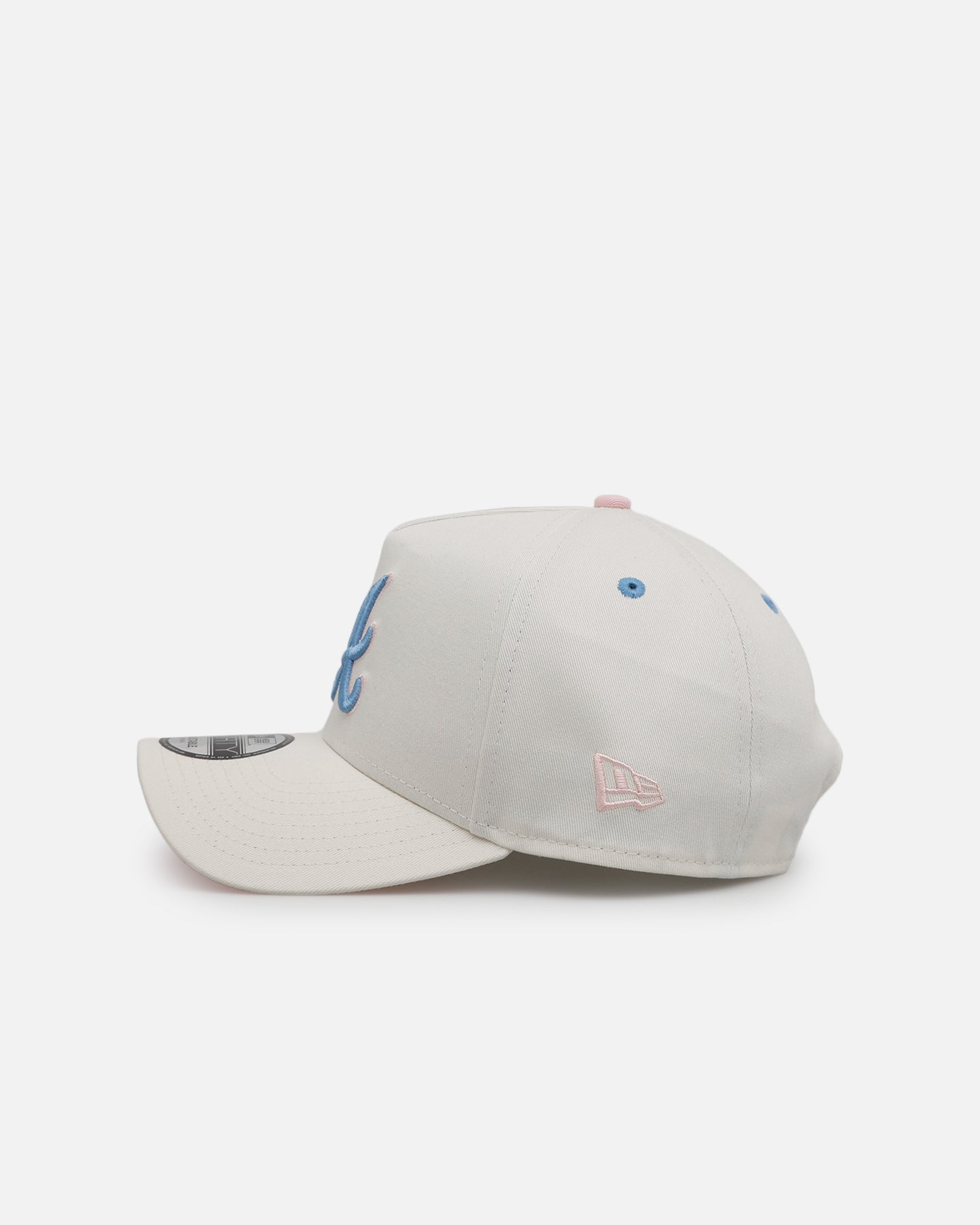 New Era Atlanta Braves 'Pastel' 9FORTY A-Frame Snapback Chrome White