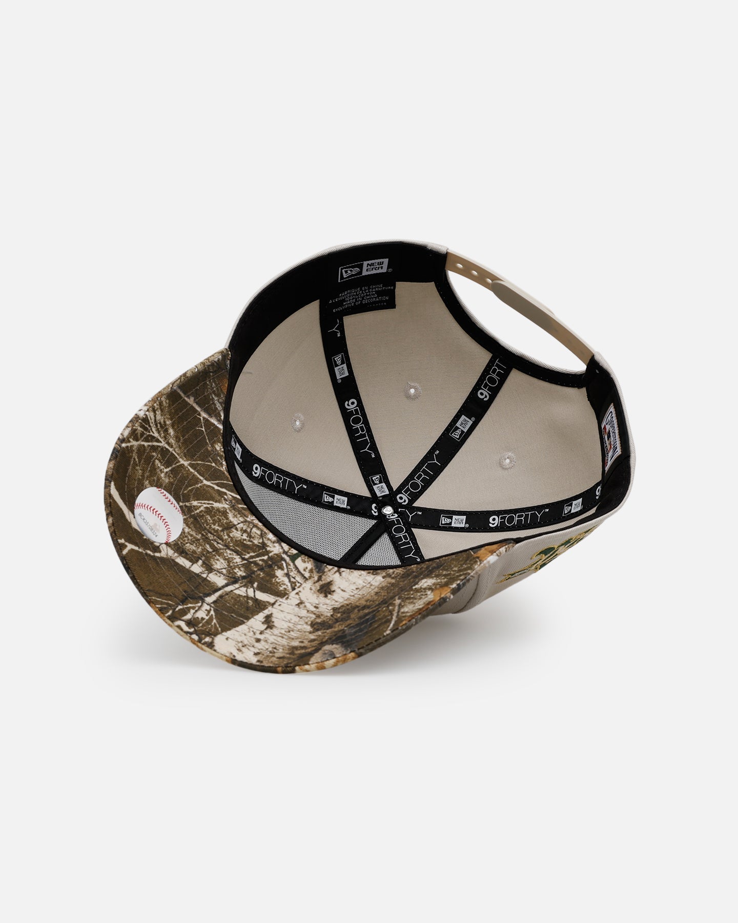 New Era Oakland Athletics 'Stone Realtree' 9FORTY A-Frame Snapback Stone