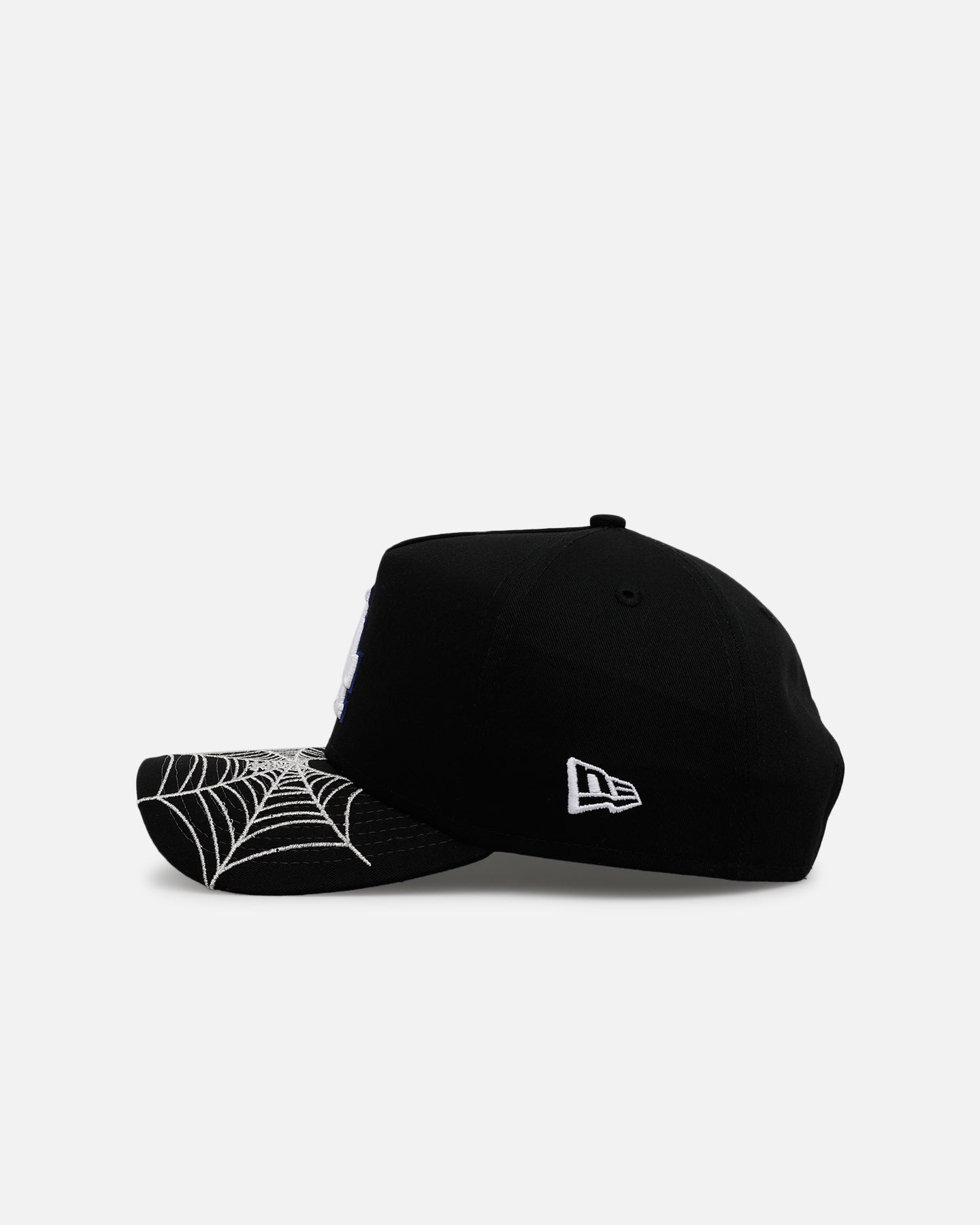 New Era Los Angeles Dodgers 'Spider Web Visor' 9FORTY A-Frame Snapback Black