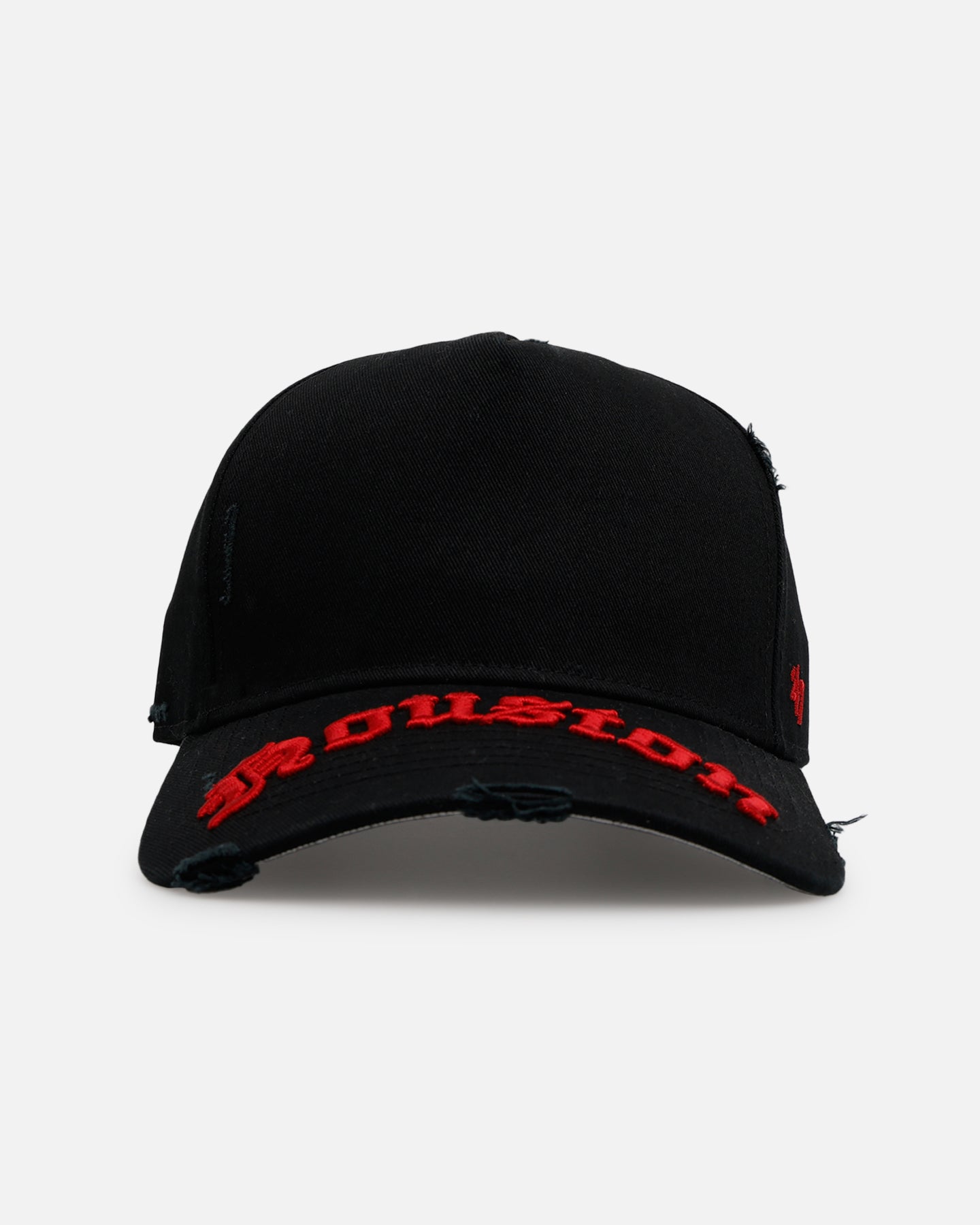 47 Brand Houston Astros 'Destruct Gothic Visor' 47 Offside Strapback Black