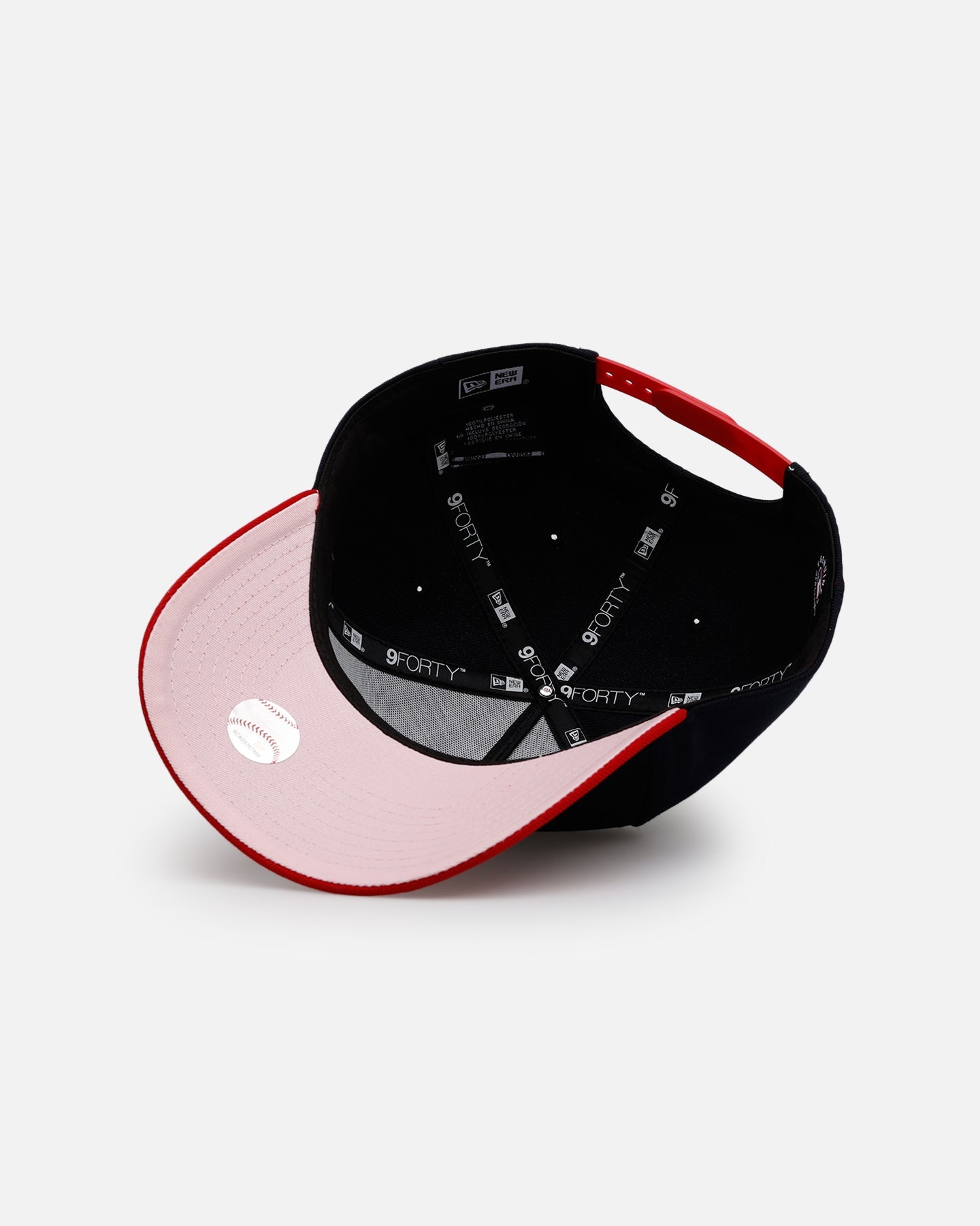 New Era Boston Red Sox 'Team Color Hearts' 9FORTY A-Frame Snapback Navy/Red