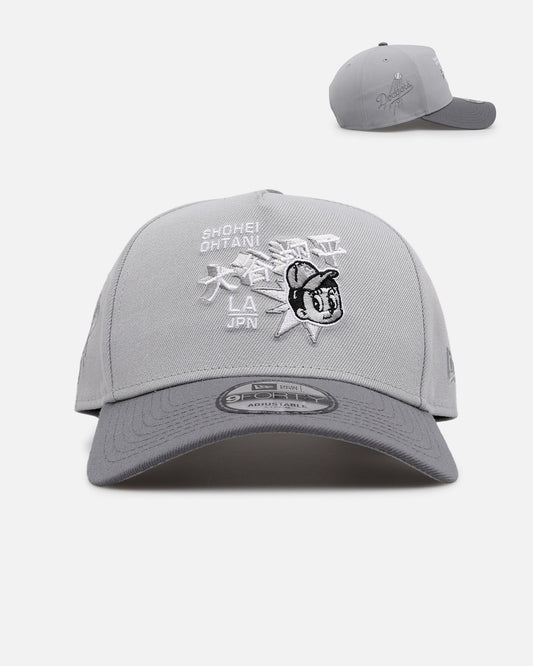 New Era Los Angeles Dodgers Shohei Ohtani 'Smoke' 9FORTY A-Frame Snapback Smoke