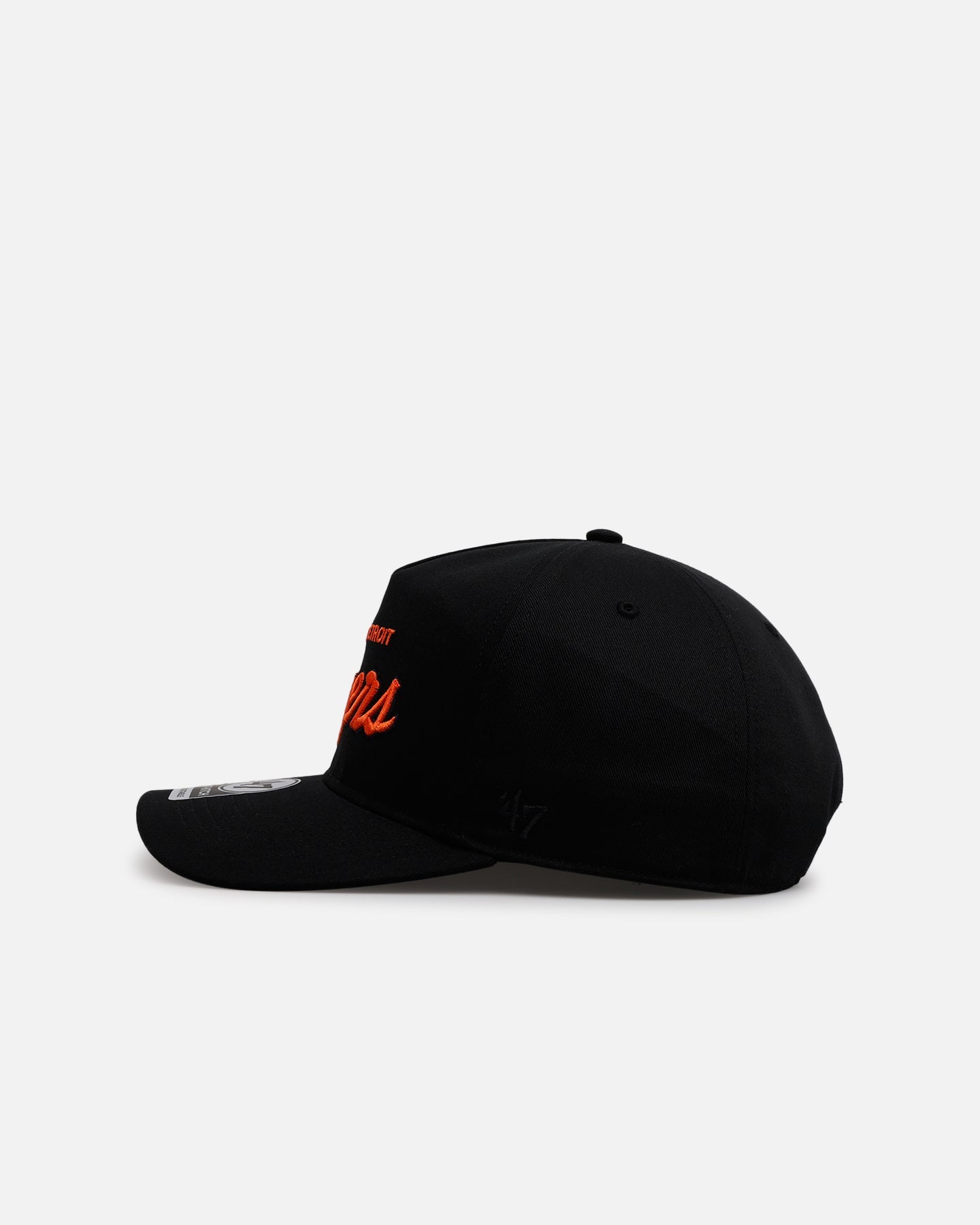 47 Brand Detroit Tigers 'Black Dome Script' 47 Hitch Snapback Black