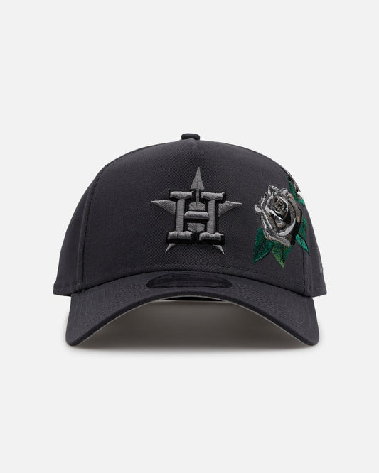 New Era Houston Astros 'Gray Tonal Roses' 9FORTY A-Frame Snapback Gray
