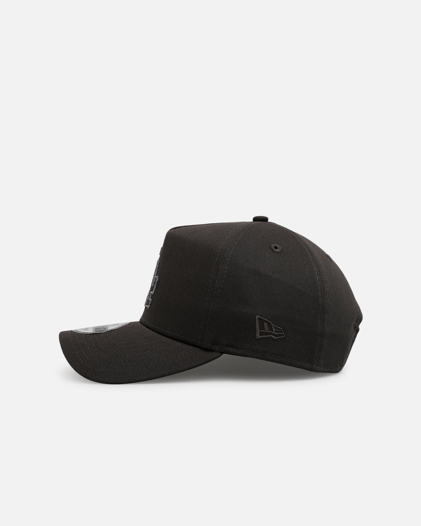 New Era Los Angeles Dodgers 'Carbon Weave' 9FORTY A-Frame Snapback Black