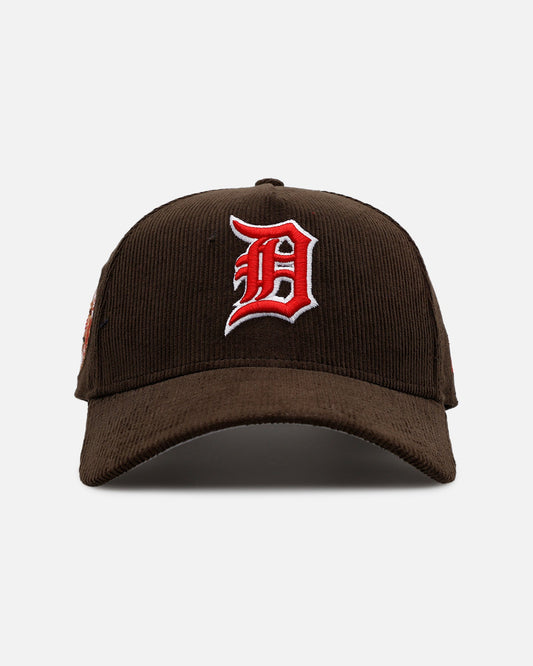 New Era Detroit Tigers 'Walnut Cord' 9FORTY A-Frame Corduroy Snapback Walnut
