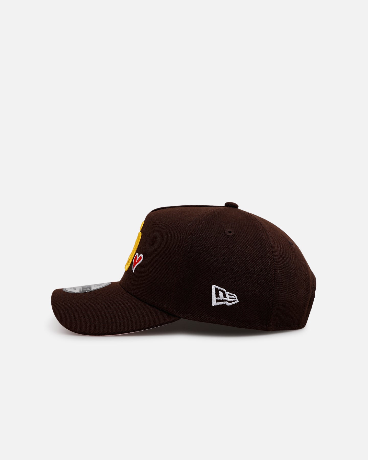 New Era San Diego Padres 'Team Color Hearts' 9FORTY A-Frame Snapback Official Team Color