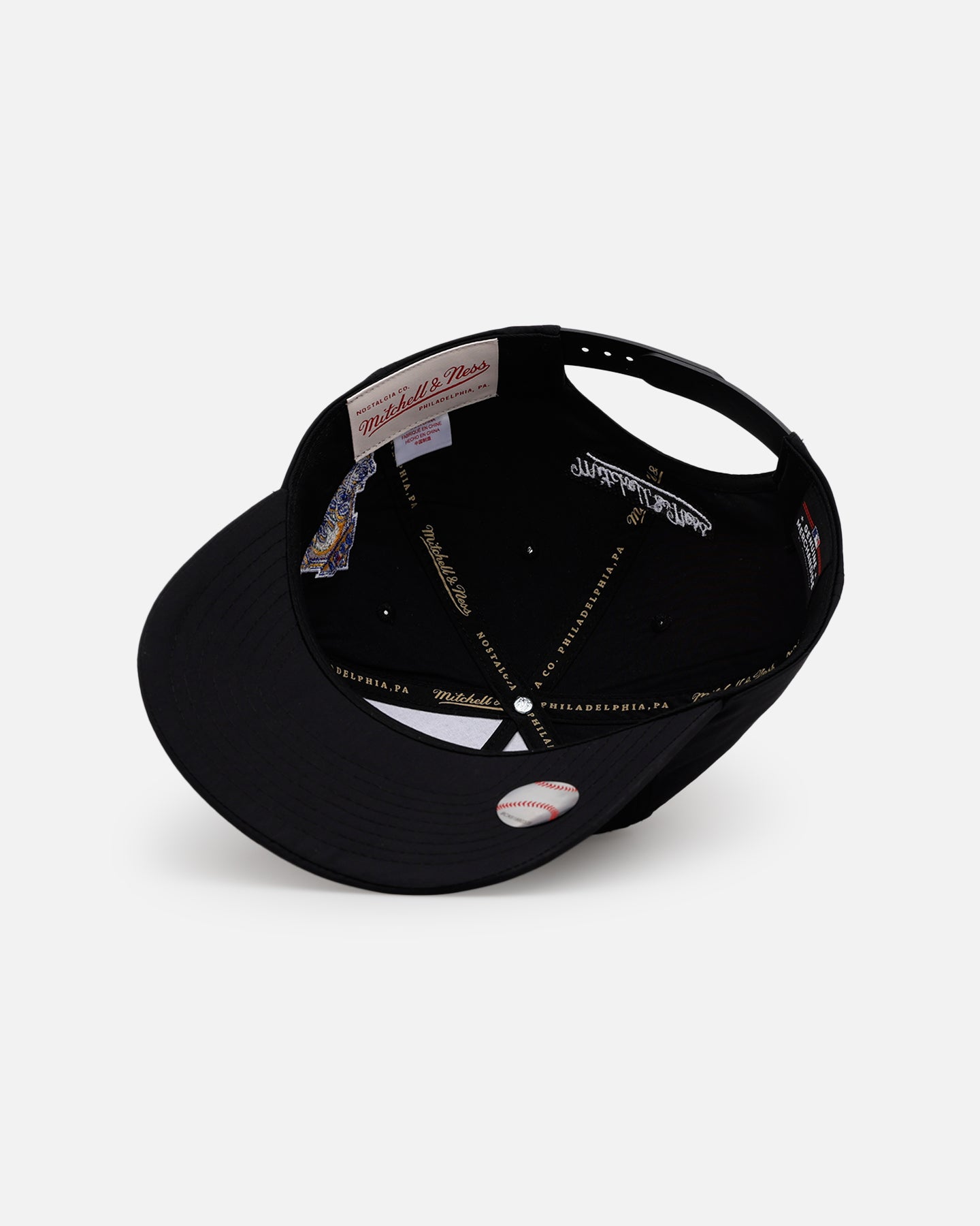 Mitchell & Ness New York Yankees 'Matte Nylon 2.0' Caddy Fit Snapback Navy