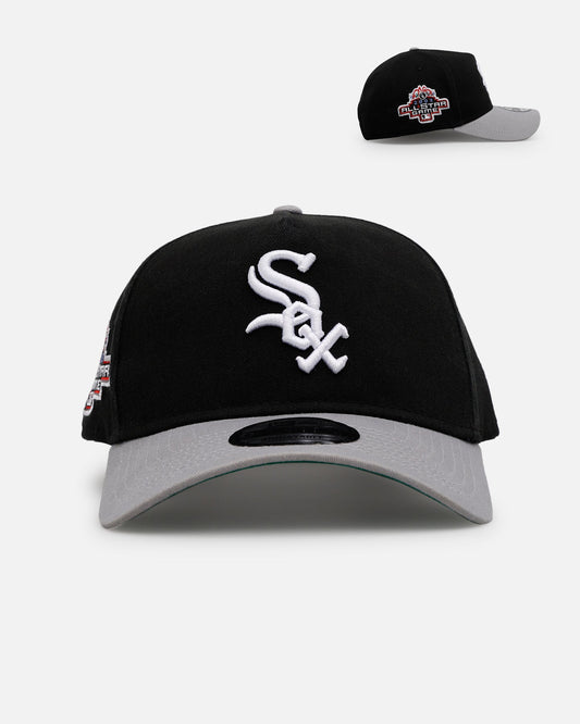 New Era Chicago White Sox 'Pigment Dye Two Tone' 9FORTY A-Frame Snapback Black/Official Team Color