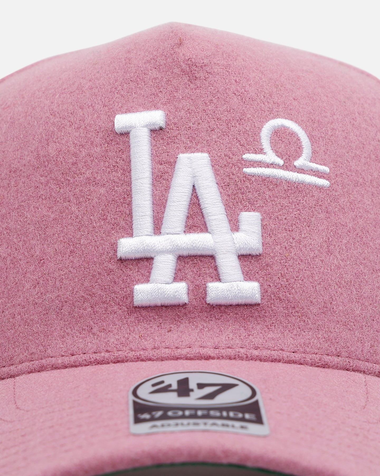 47 Brand Los Angeles Dodgers 'Zodiac' Libra 47 Offside Snapback Mauve