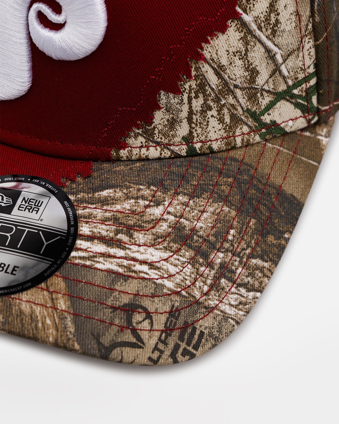 New Era Philadelphia Phillies 'Camo Tear Away' 9FORTY A-Frame Snapback Camo/Official Team Color