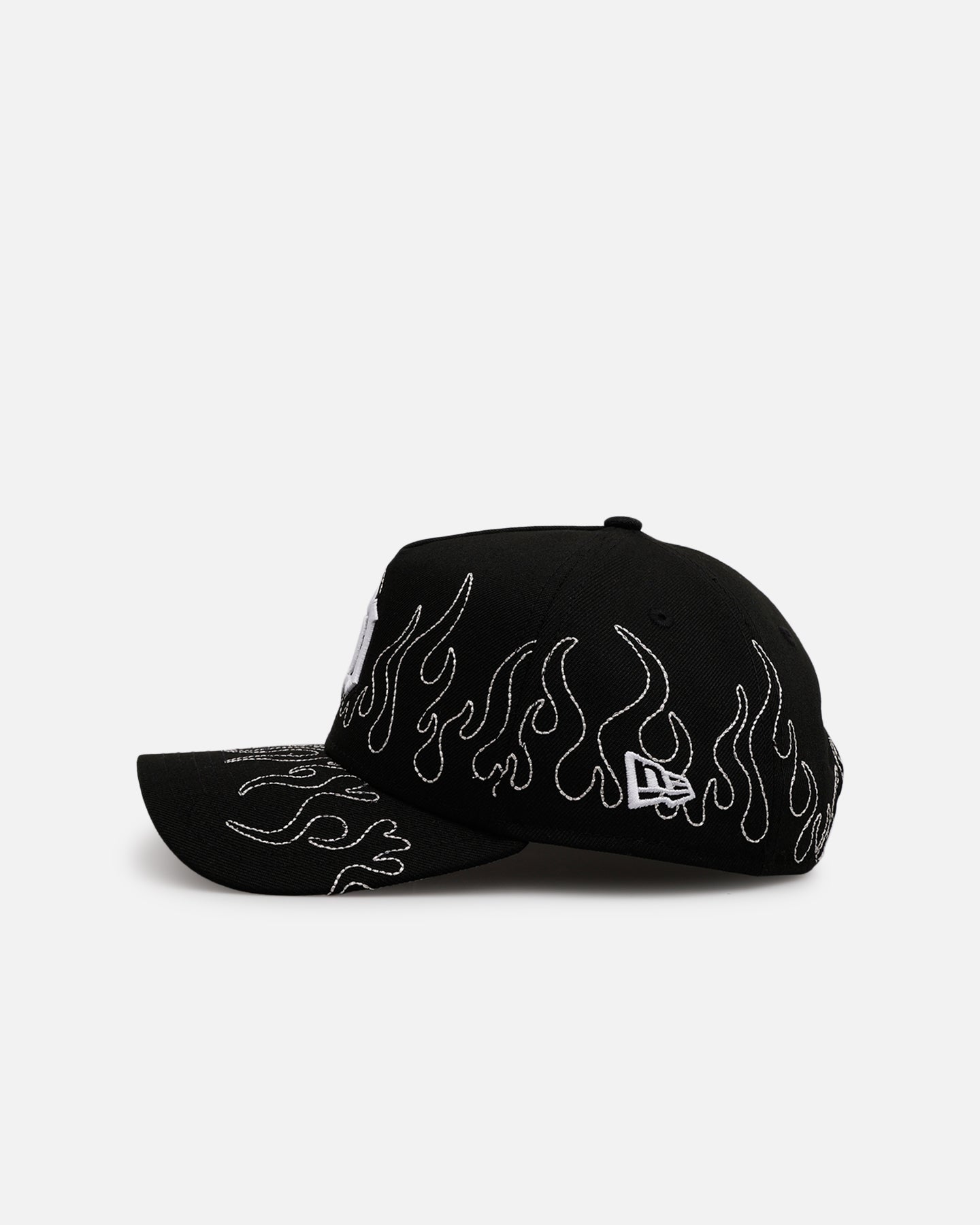 New Era Detroit Tigers 'Outline Flames' 9FORTY A-Frame Snapback Black