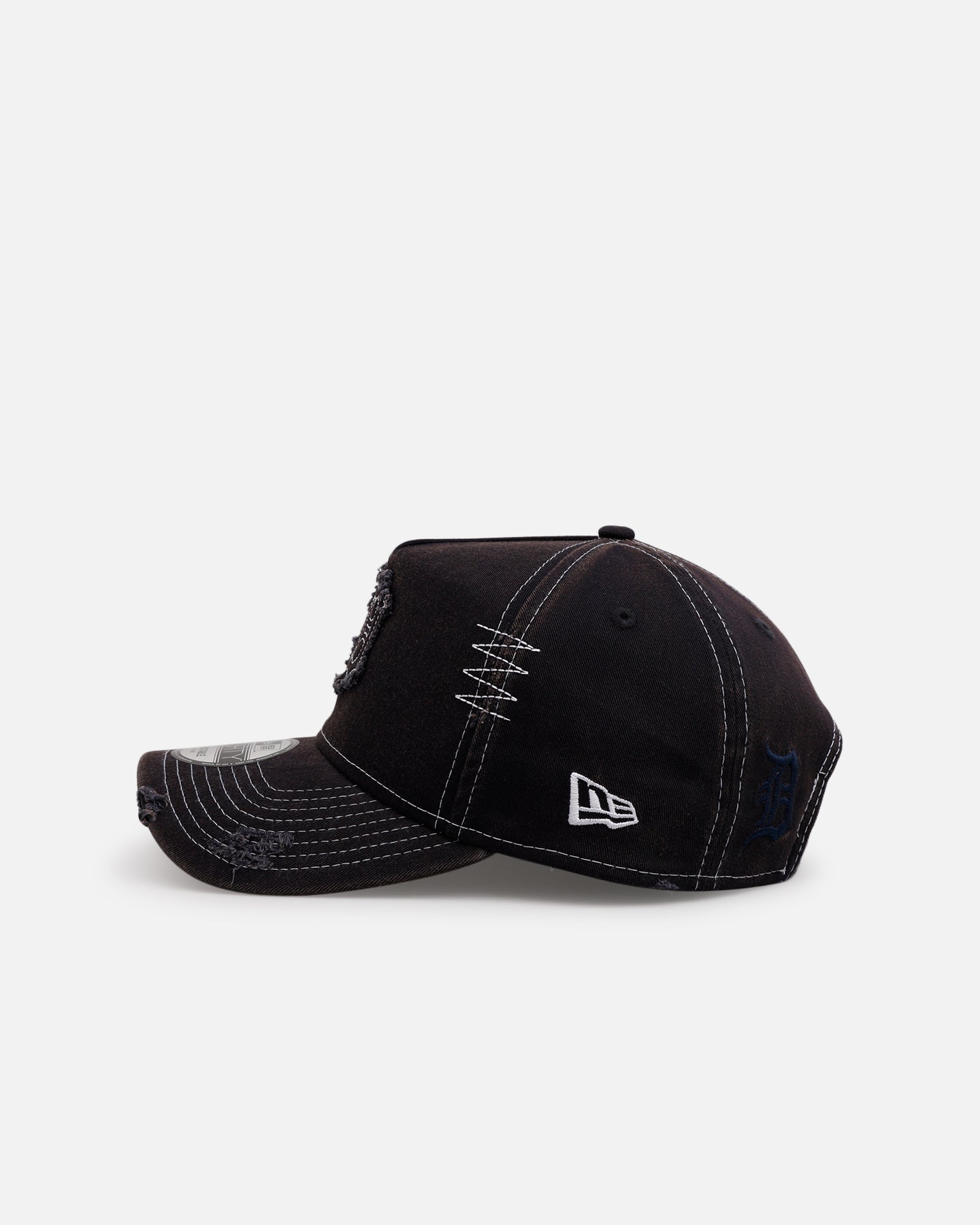 New Era Detroit Tigers 'Distressed And Worn' 9FORTY A-Frame Casual Strapback Navy