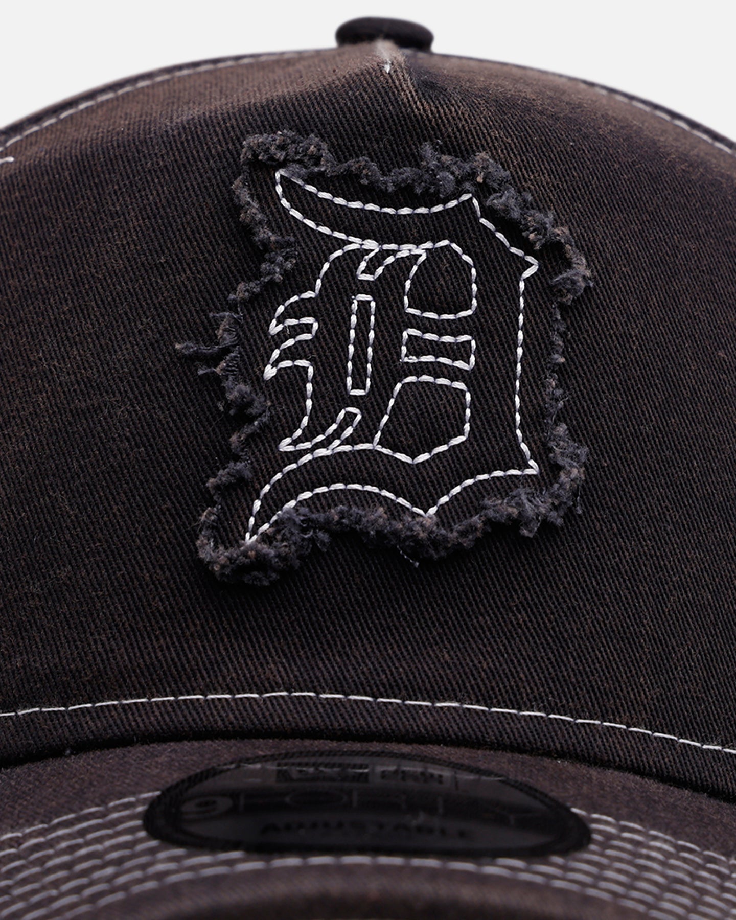 New Era Detroit Tigers 'Distressed And Worn' 9FORTY A-Frame Casual Strapback Navy